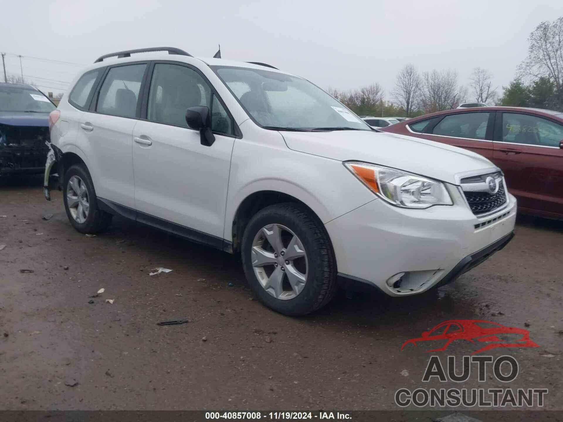 SUBARU FORESTER 2016 - JF2SJABC5GH444460