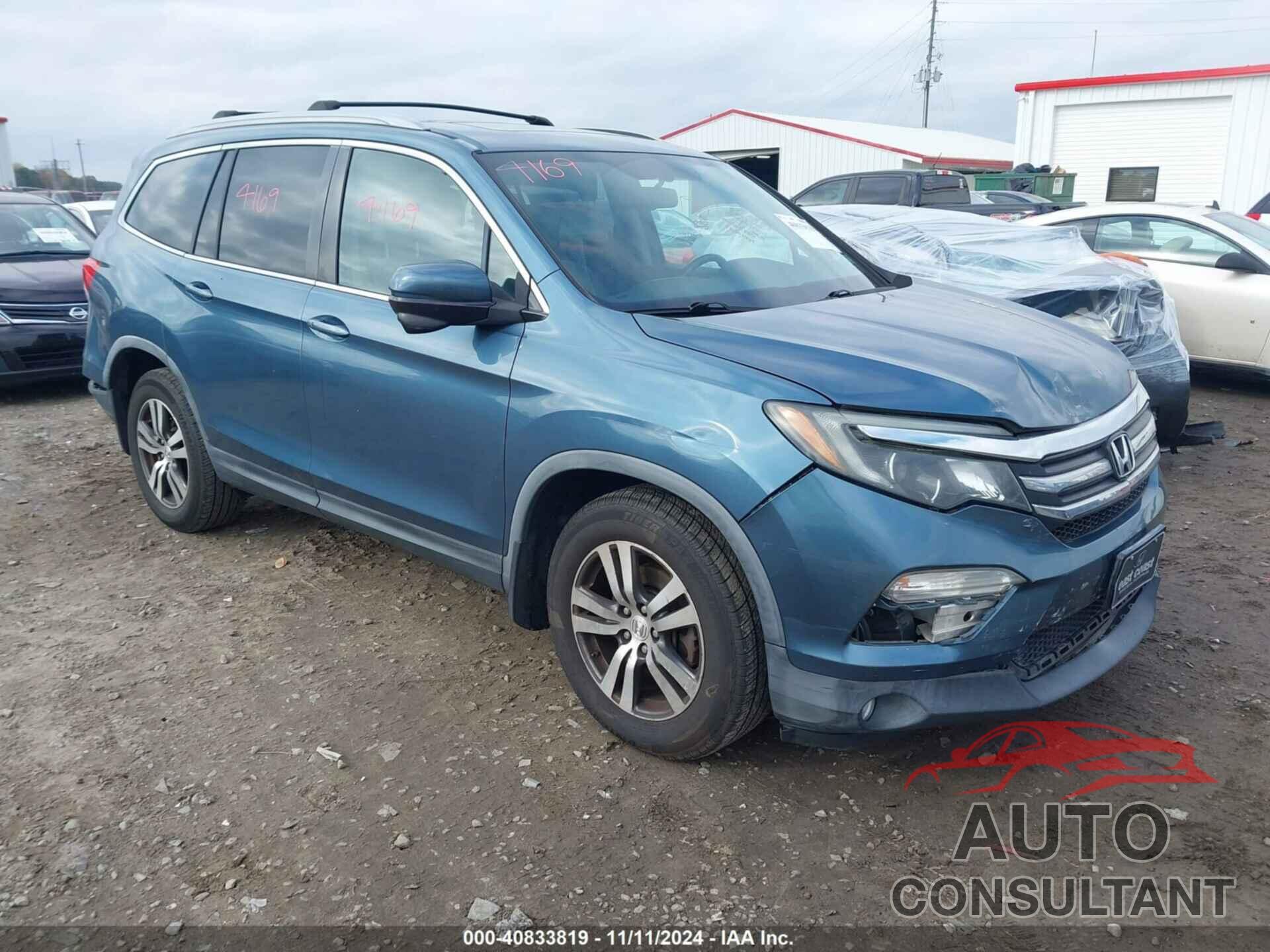 HONDA PILOT 2016 - 5FNYF5H56GB008422