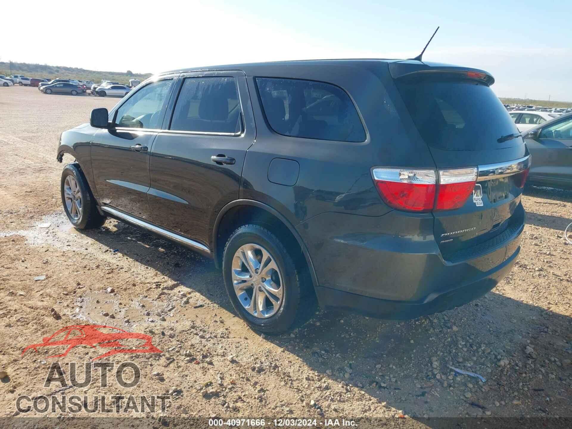 DODGE DURANGO 2011 - 1D4RE2GG0BC734410