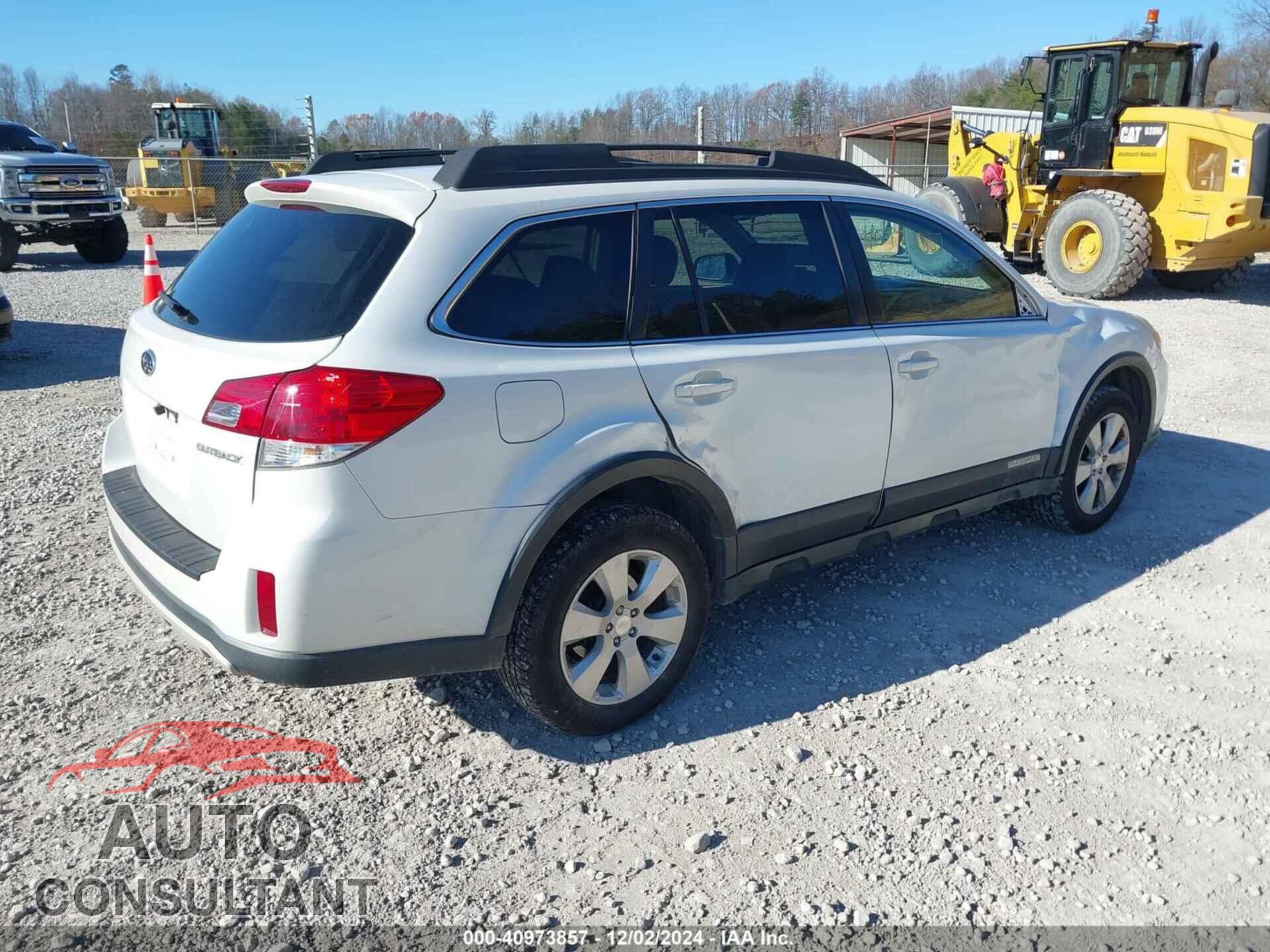 SUBARU OUTBACK 2012 - 4S4BRCCC8C3222533