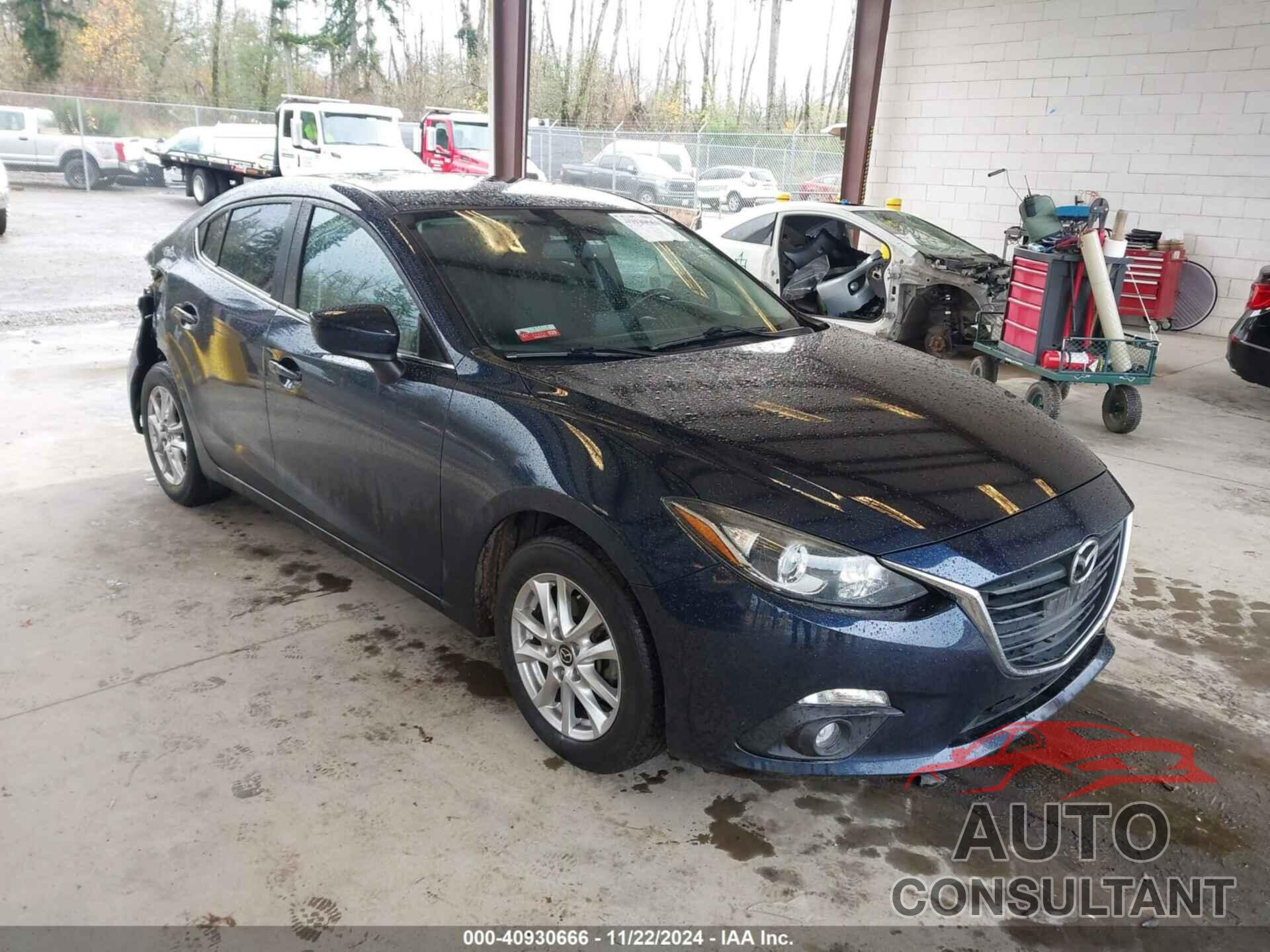 MAZDA MAZDA3 2015 - JM1BM1V71F1256398
