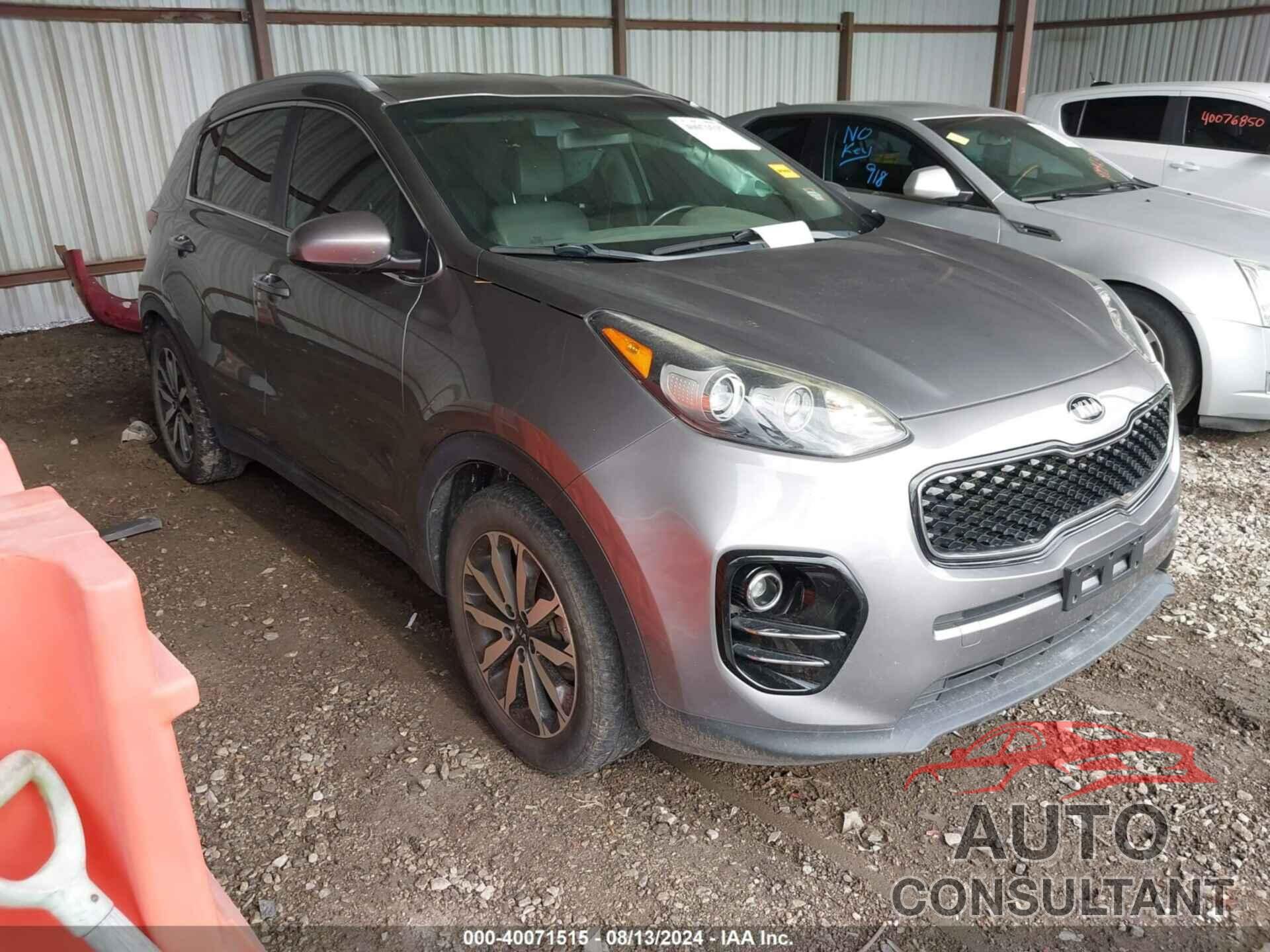 KIA SPORTAGE 2017 - KNDPN3AC4H7106660