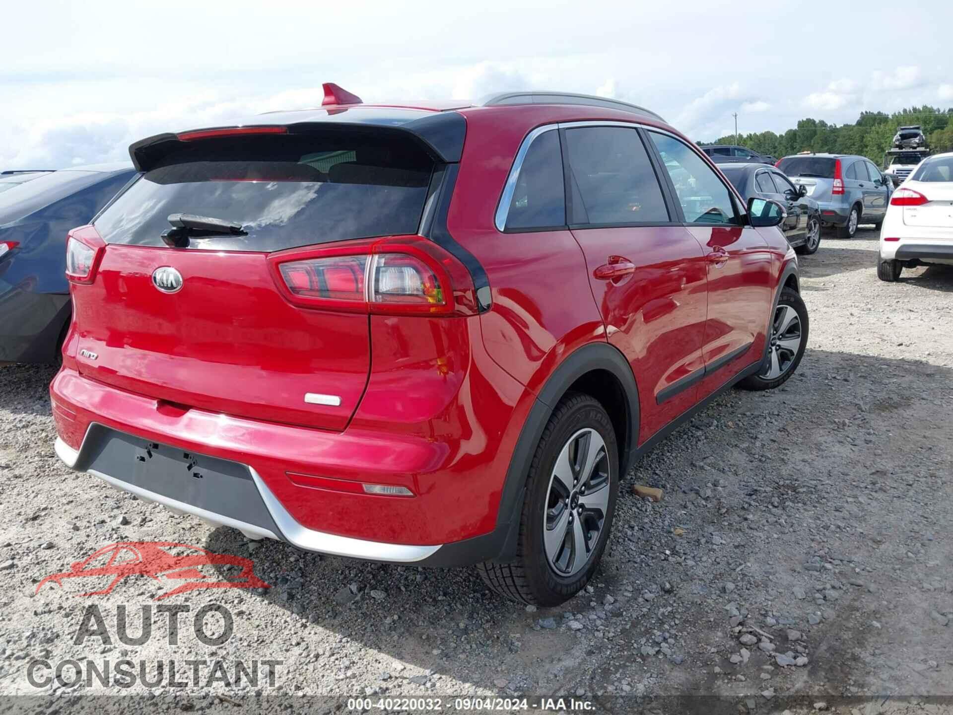 KIA NIRO 2017 - KNDCC3LC4H5038129