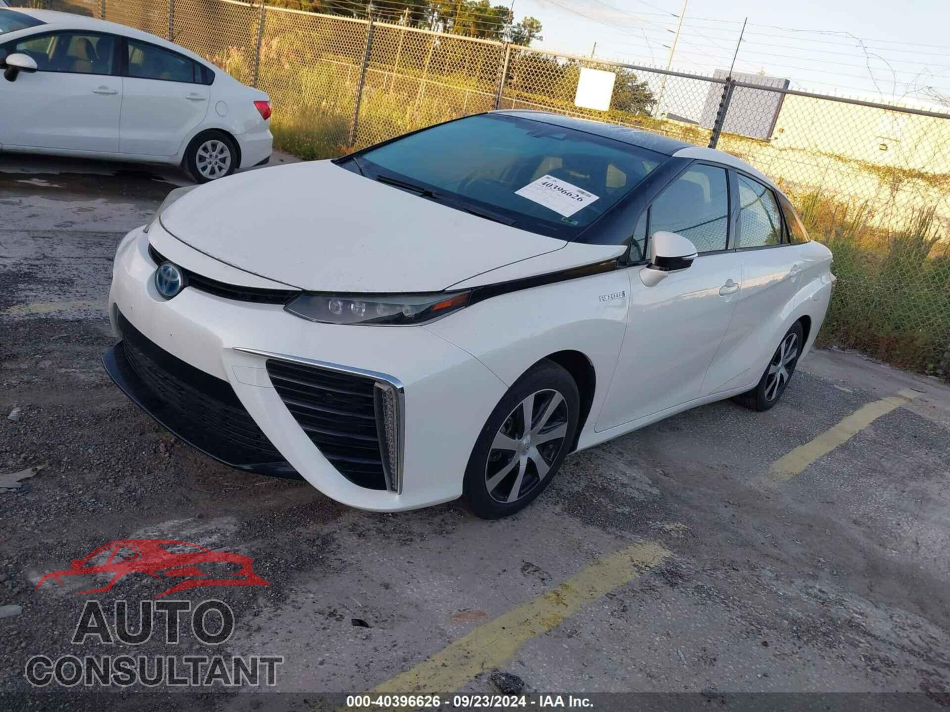 TOYOTA MIRAI 2017 - JTDBVRBD2HA002885
