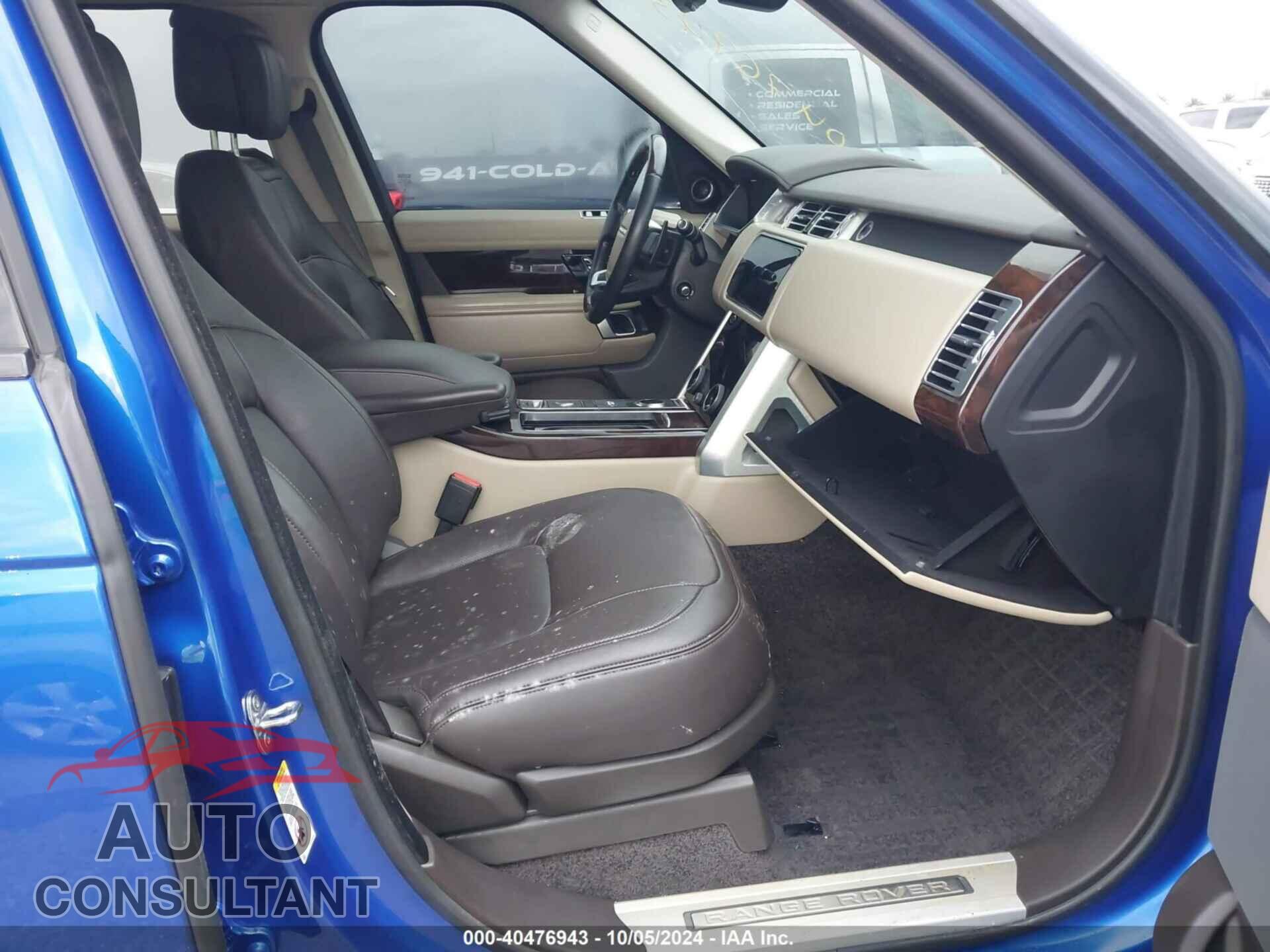 LAND ROVER RANGE ROVER 2019 - SALGS2REXKA563937