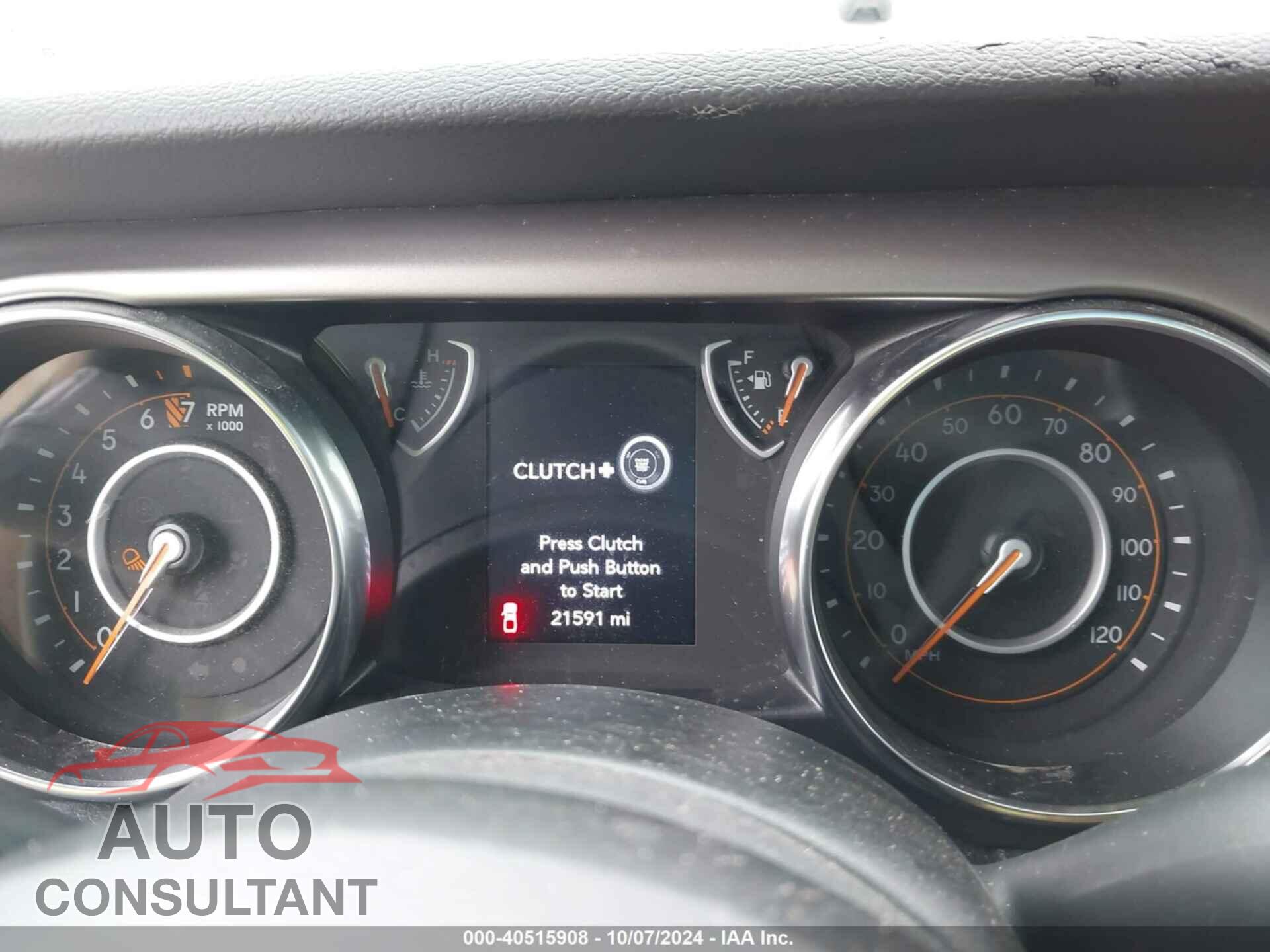 JEEP GLADIATOR 2021 - 1C6HJTAG8ML512498