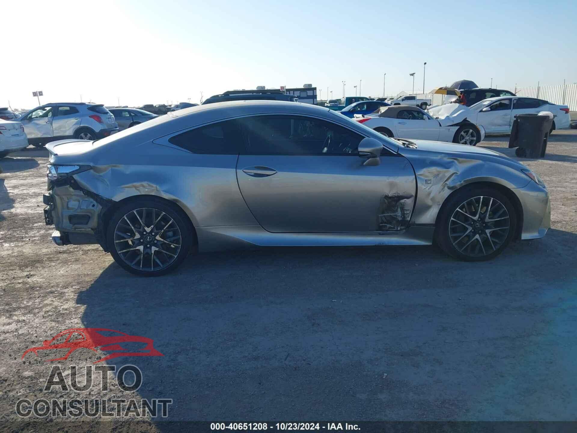 LEXUS RC 200T 2017 - JTHHA5BC6H5007374