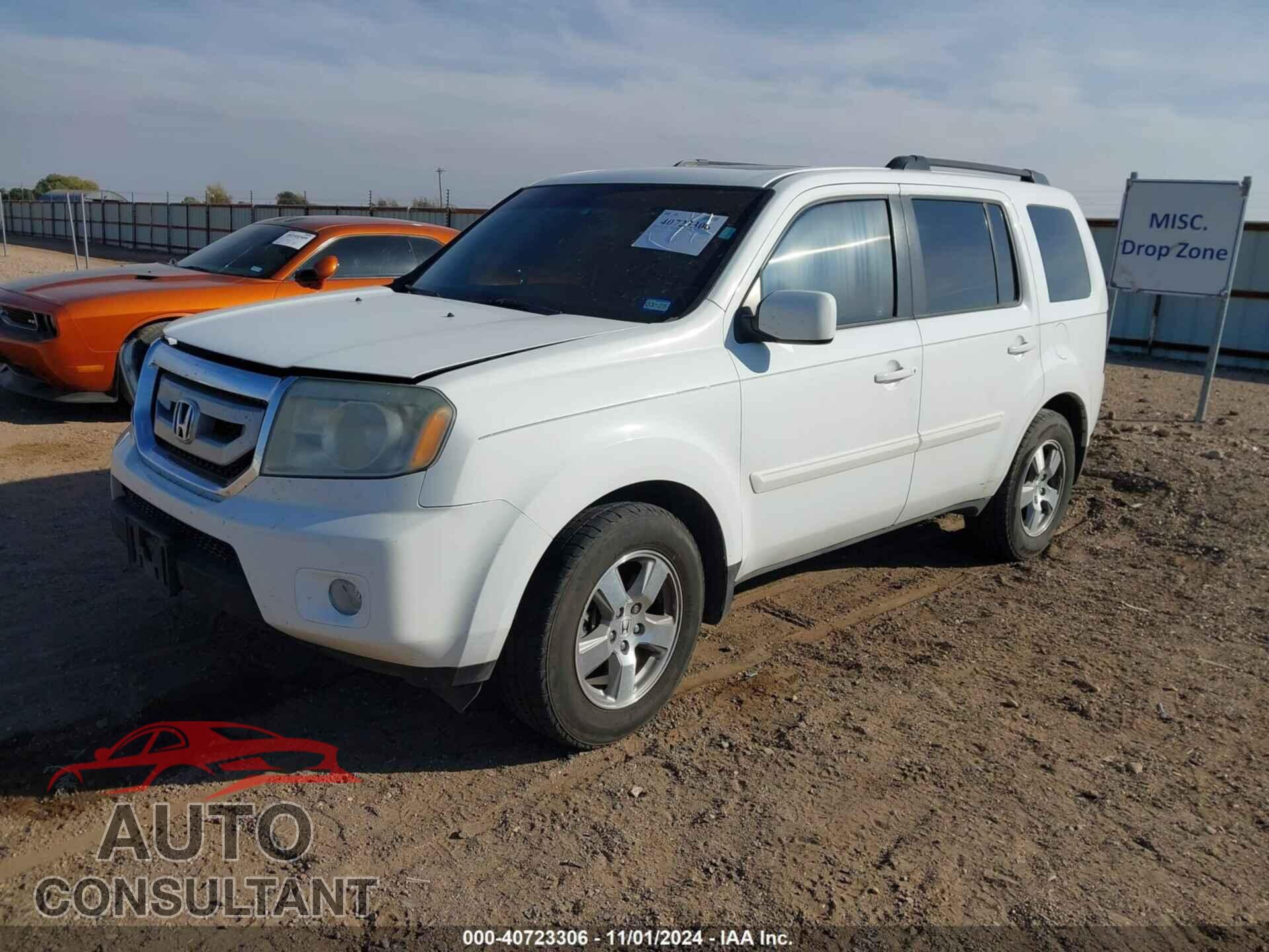 HONDA PILOT 2011 - 5FNYF4H53BB093321