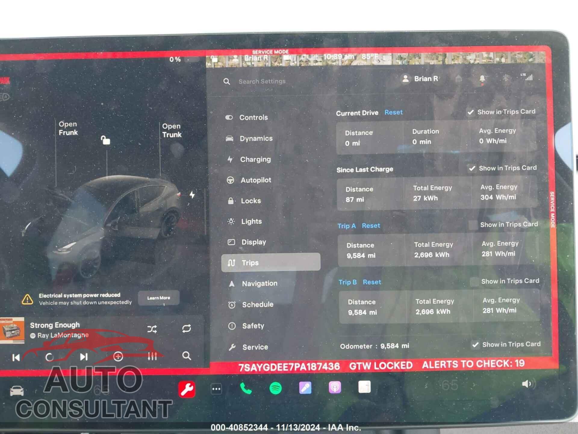 TESLA MODEL Y 2023 - 7SAYGDEE7PA187436