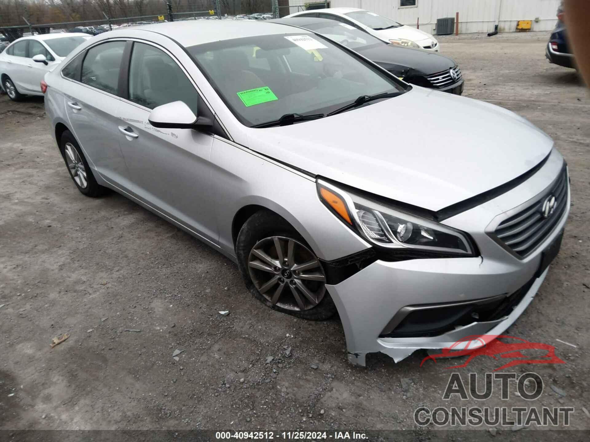 HYUNDAI SONATA 2016 - 5NPE24AF8GH402288