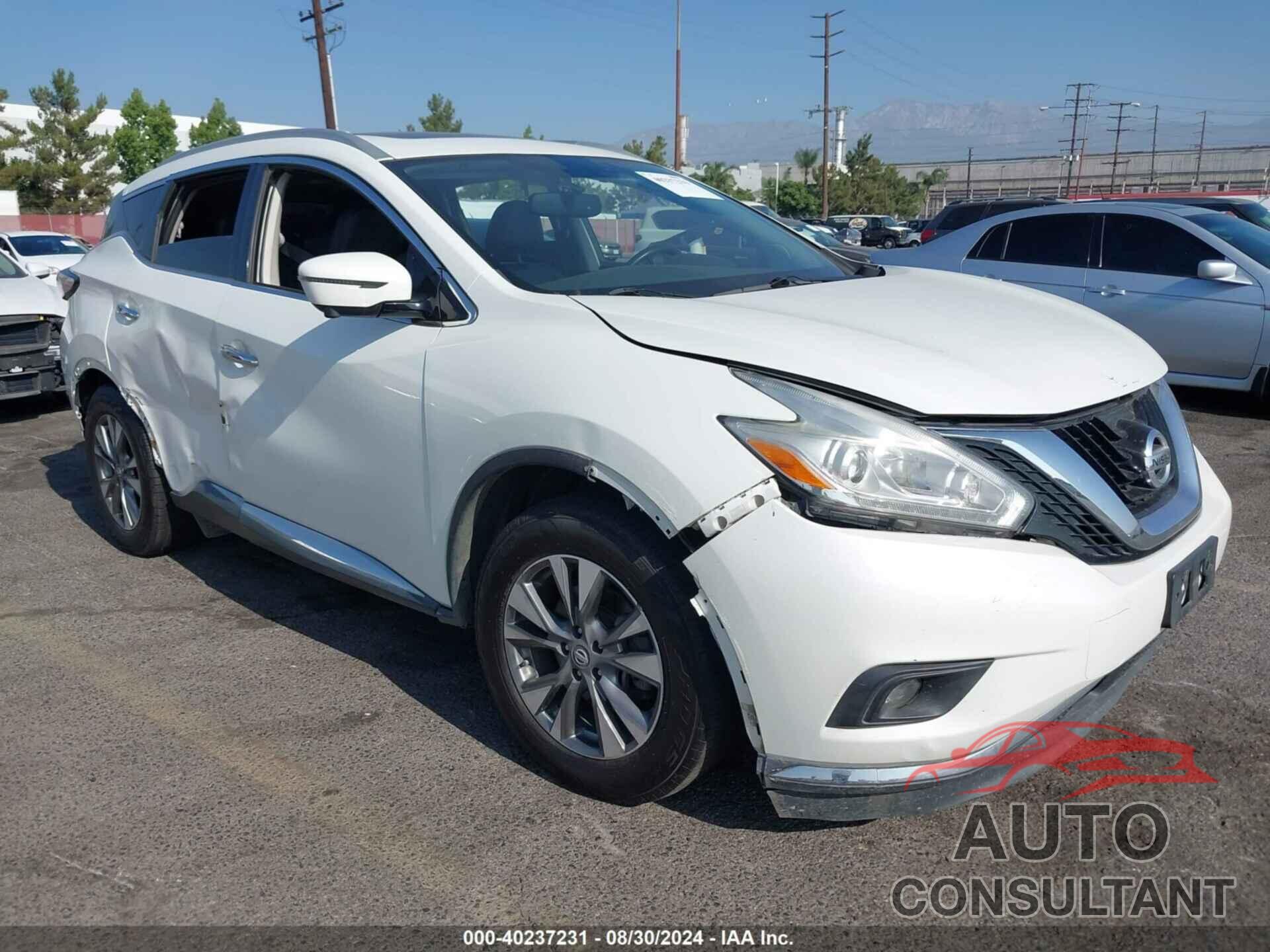 NISSAN MURANO 2017 - 5N1AZ2MG2HN144124