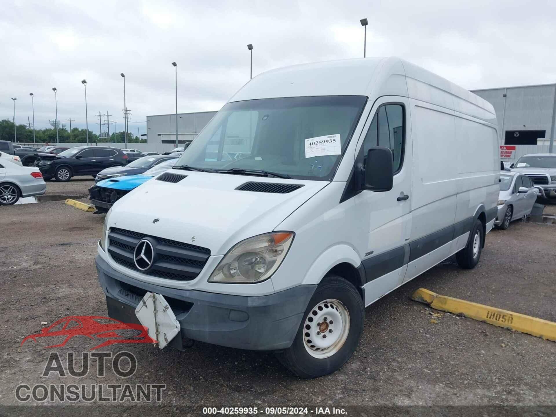 MERCEDES-BENZ SPRINTER 2500 2012 - WD3PE8CB4C5702433