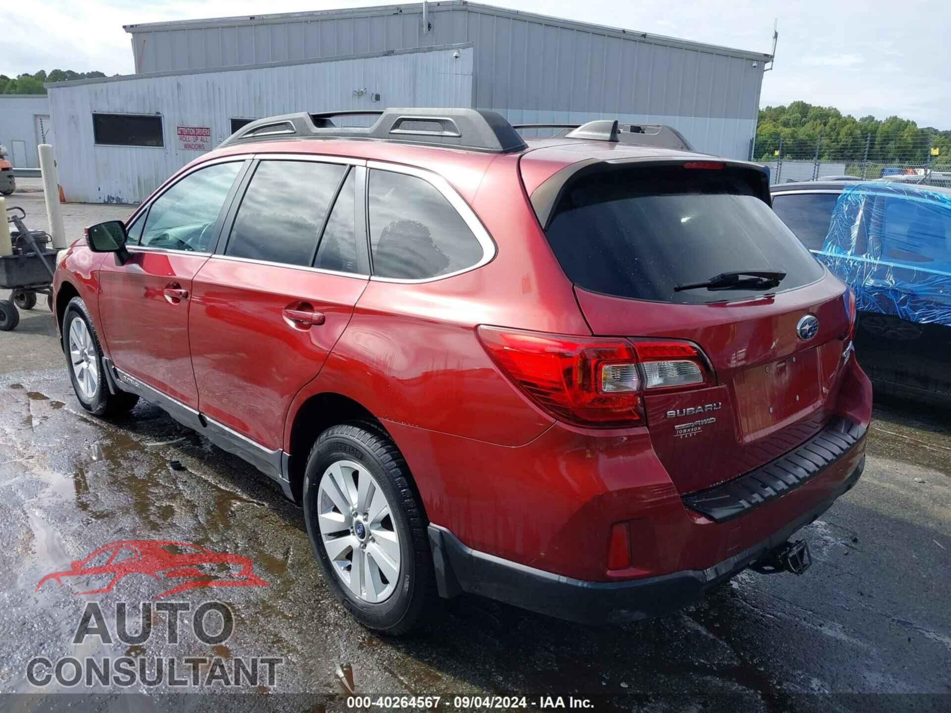 SUBARU OUTBACK 2017 - 4S4BSAFC0H3336005