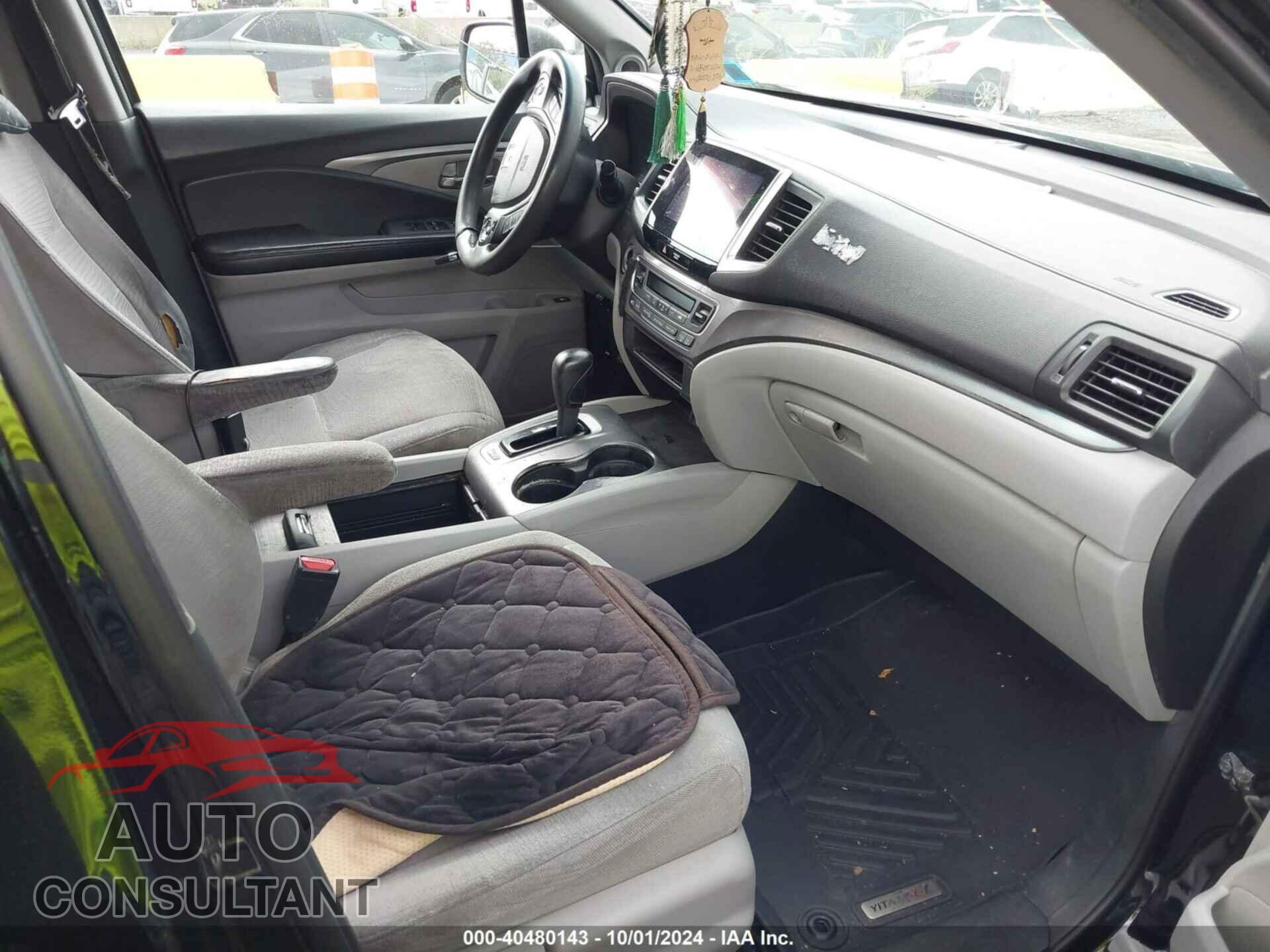 HONDA PILOT 2016 - 5FNYF6H33GB026736