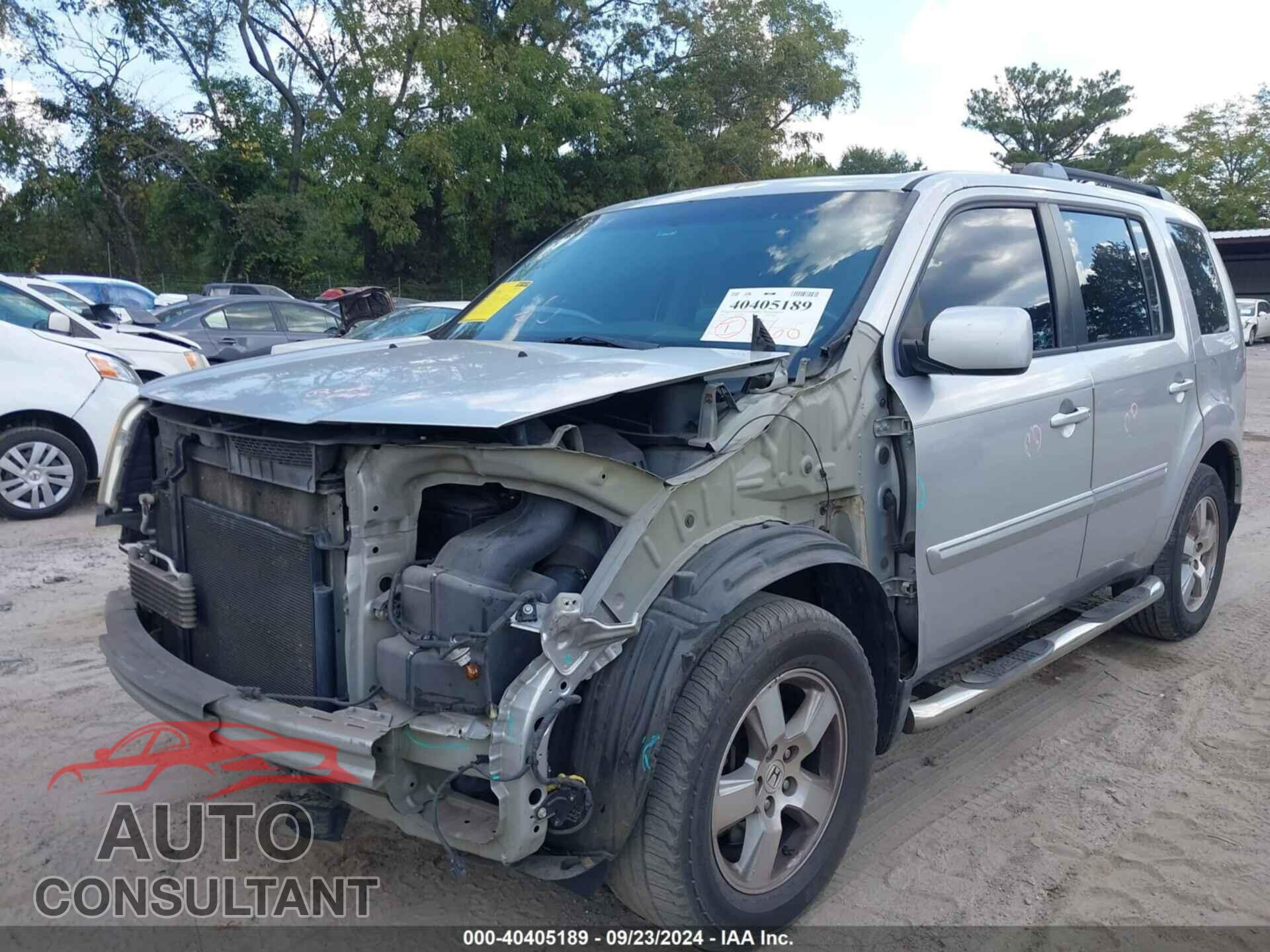 HONDA PILOT 2011 - 5FNYF3H52BB018491