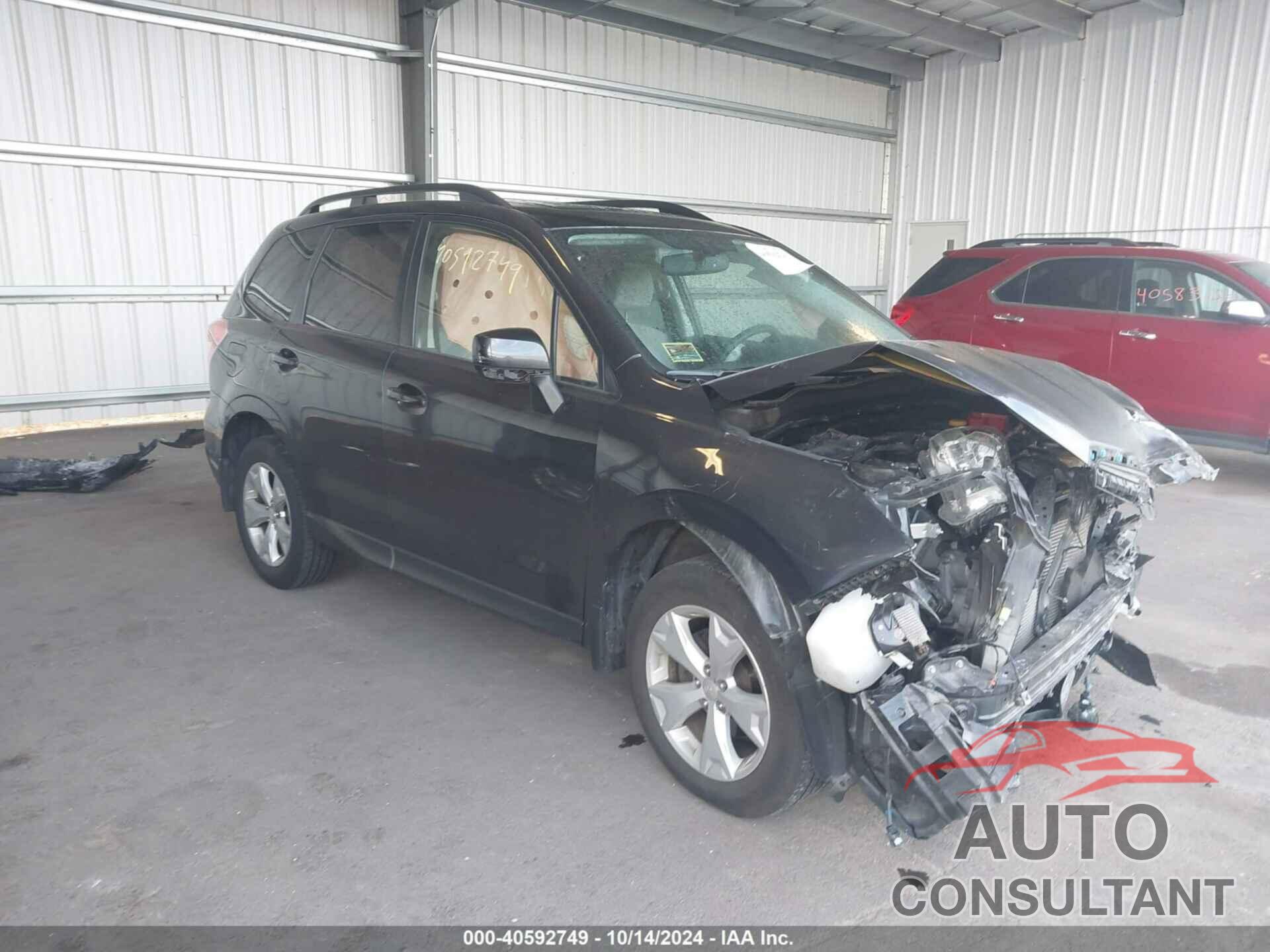 SUBARU FORESTER 2016 - JF2SJADC8GH458219