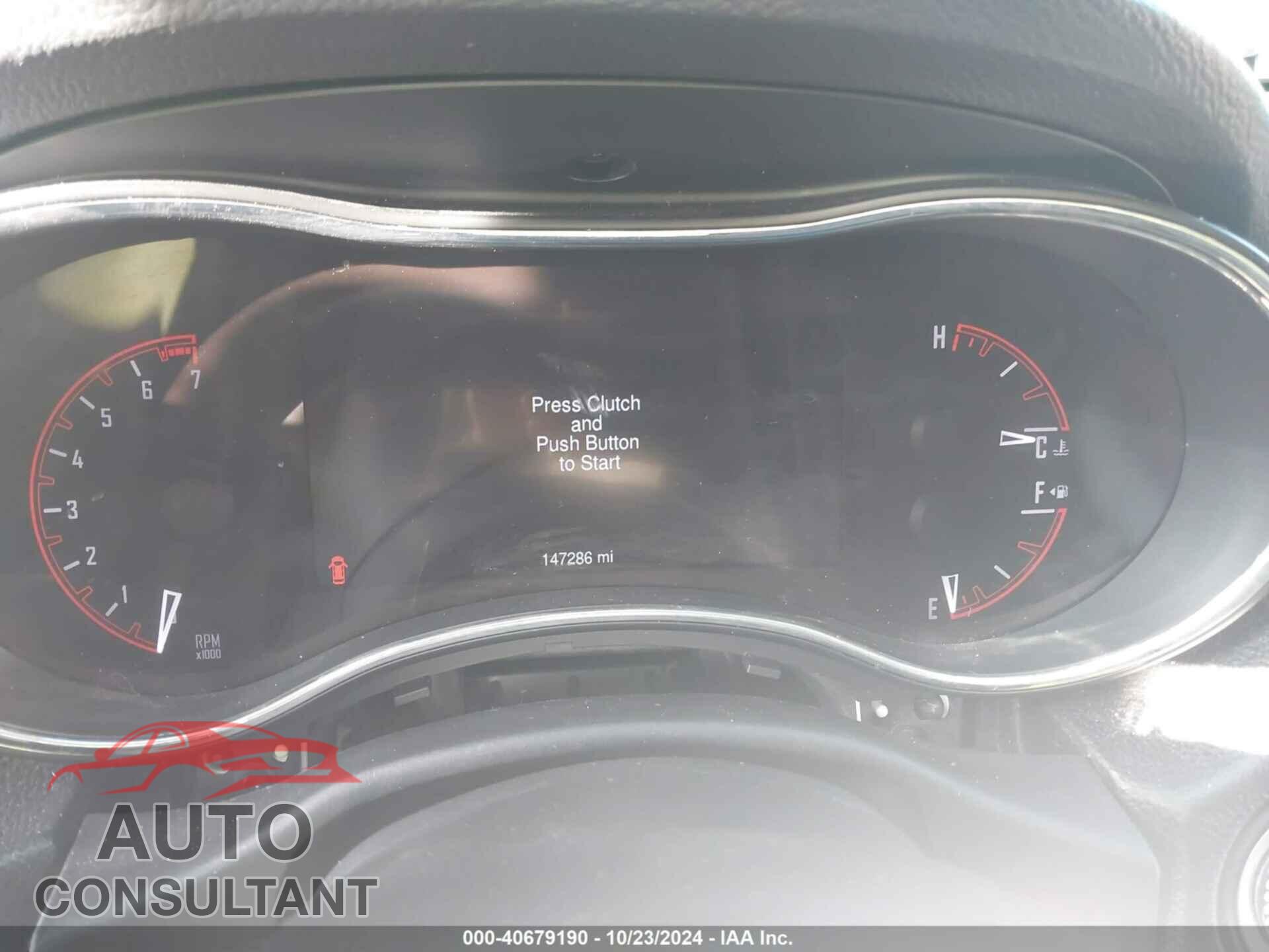 DODGE DURANGO 2014 - 1C4RDJDG7EC281650