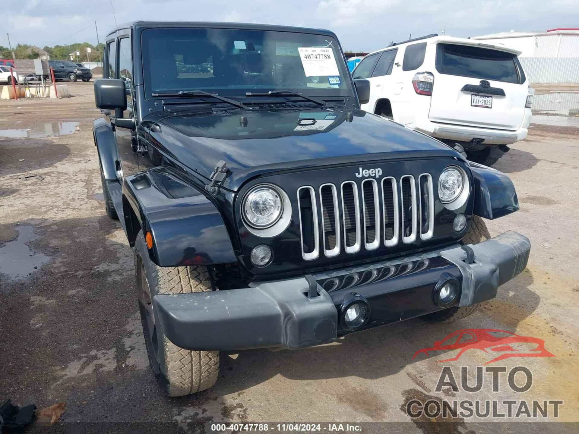 JEEP WRANGLER UNLIMITED 2017 - 1C4HJWEG0HL665760