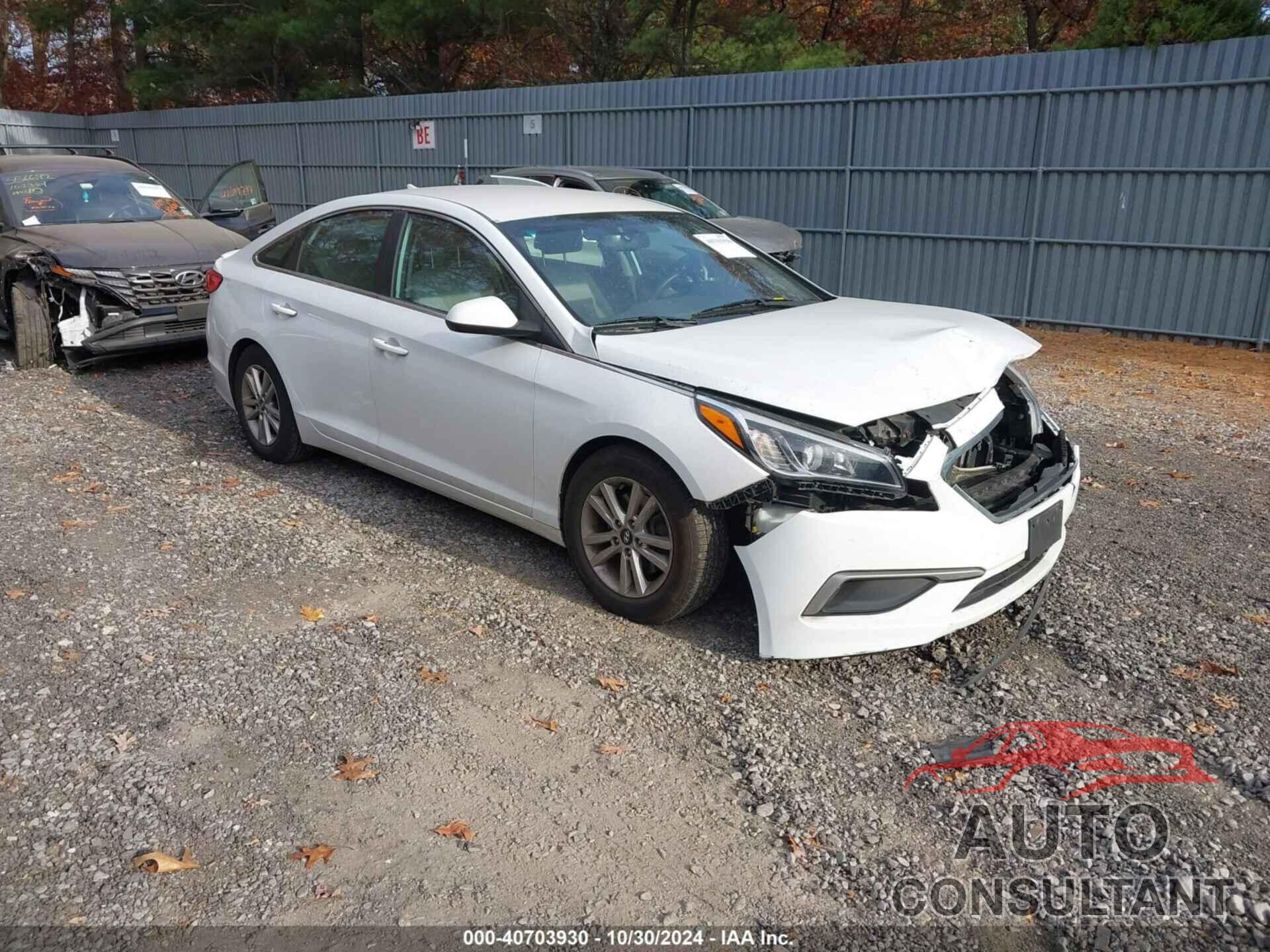 HYUNDAI SONATA 2017 - 5NPE24AF4HH543506