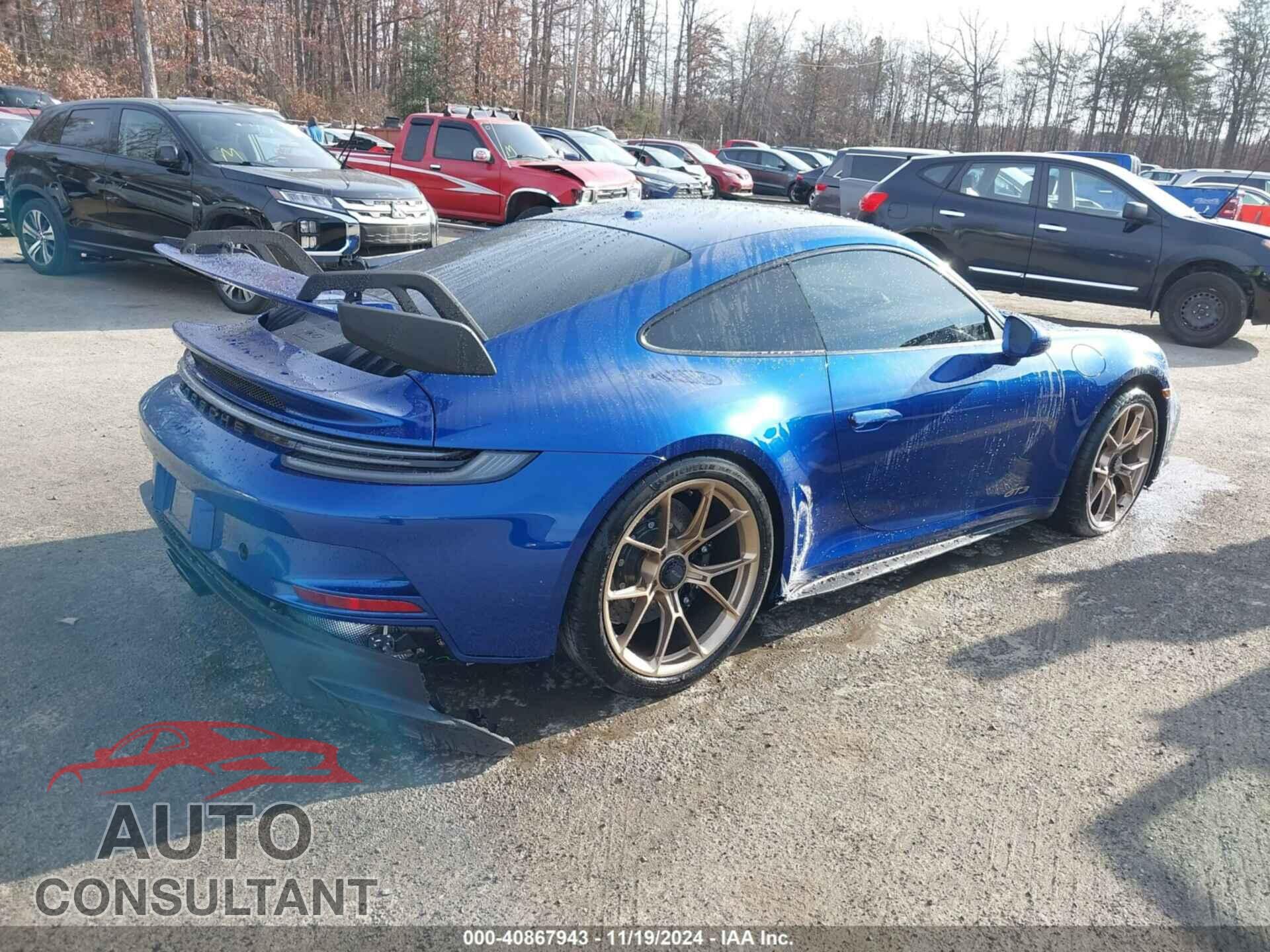 PORSCHE 911 2023 - WP0AC2A98PS270144