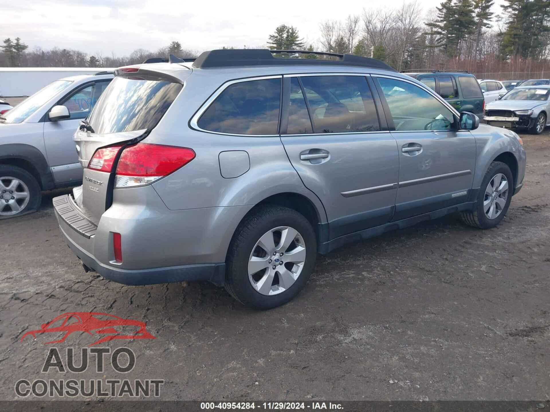SUBARU OUTBACK 2011 - 4S4BRBKC2B3434936
