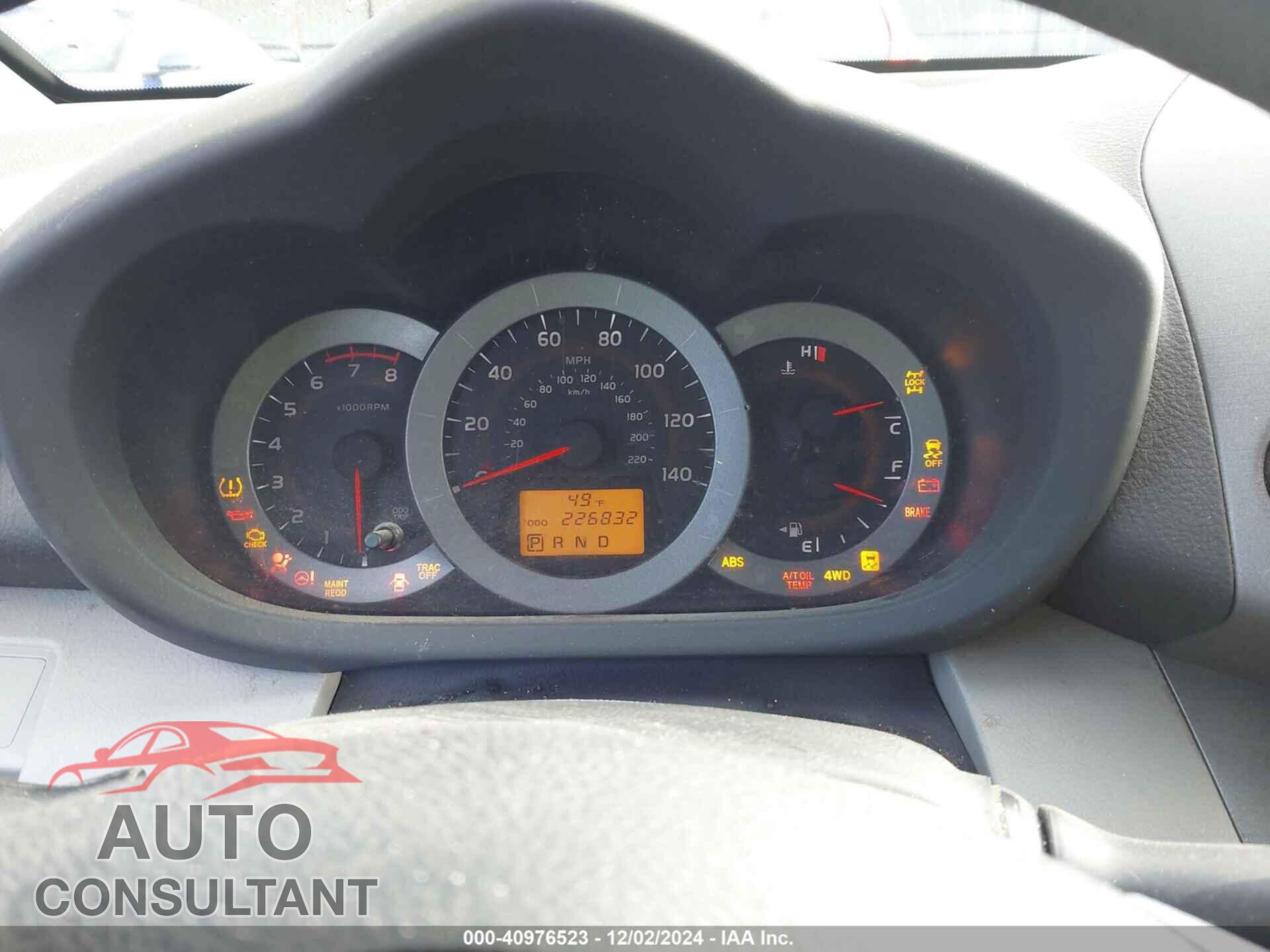 TOYOTA RAV4 2011 - 2T3BF4DV9BW171767