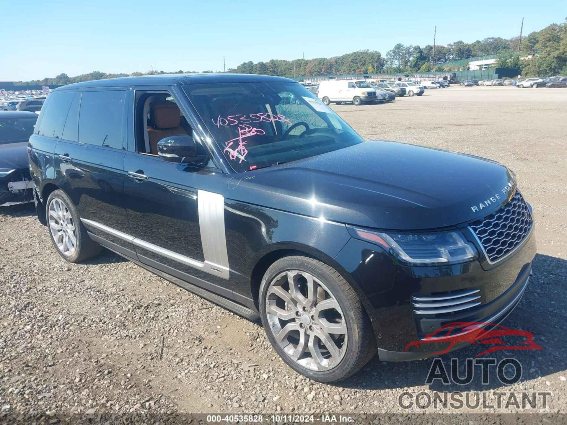 LAND ROVER RANGE ROVER 2019 - SALGV5RE7KA546795