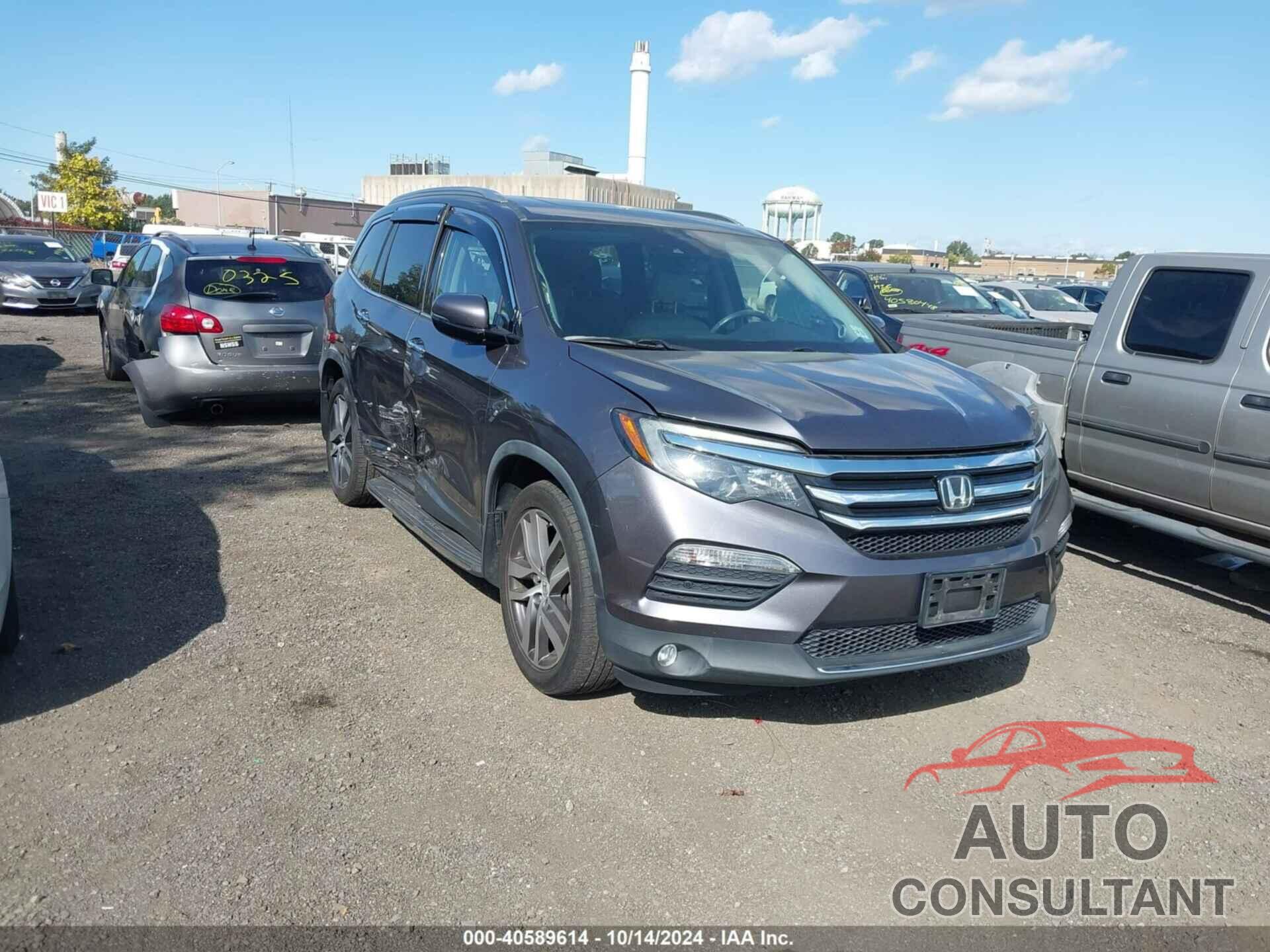 HONDA PILOT 2017 - 5FNYF6H00HB059149