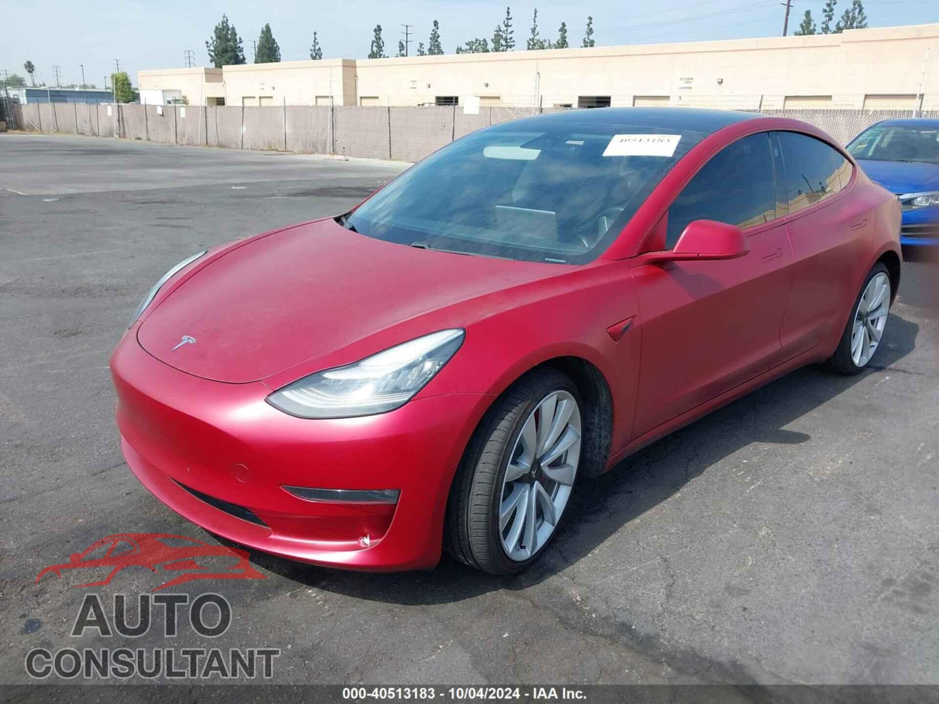 TESLA MODEL 3 2019 - 5YJ3E1EB9KF413635