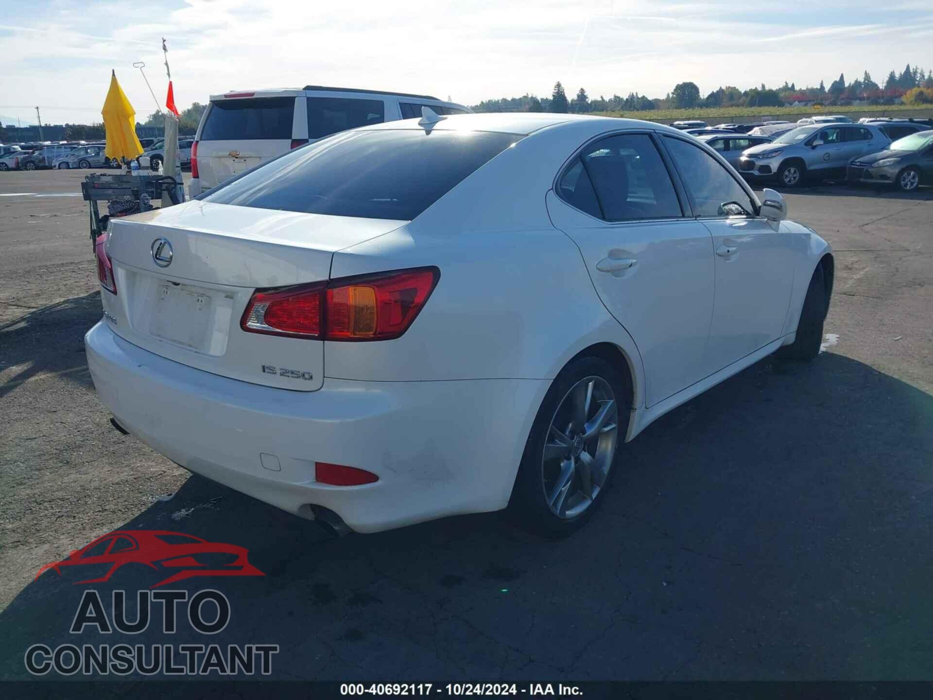 LEXUS IS 250 2010 - JTHBF5C21A2095092