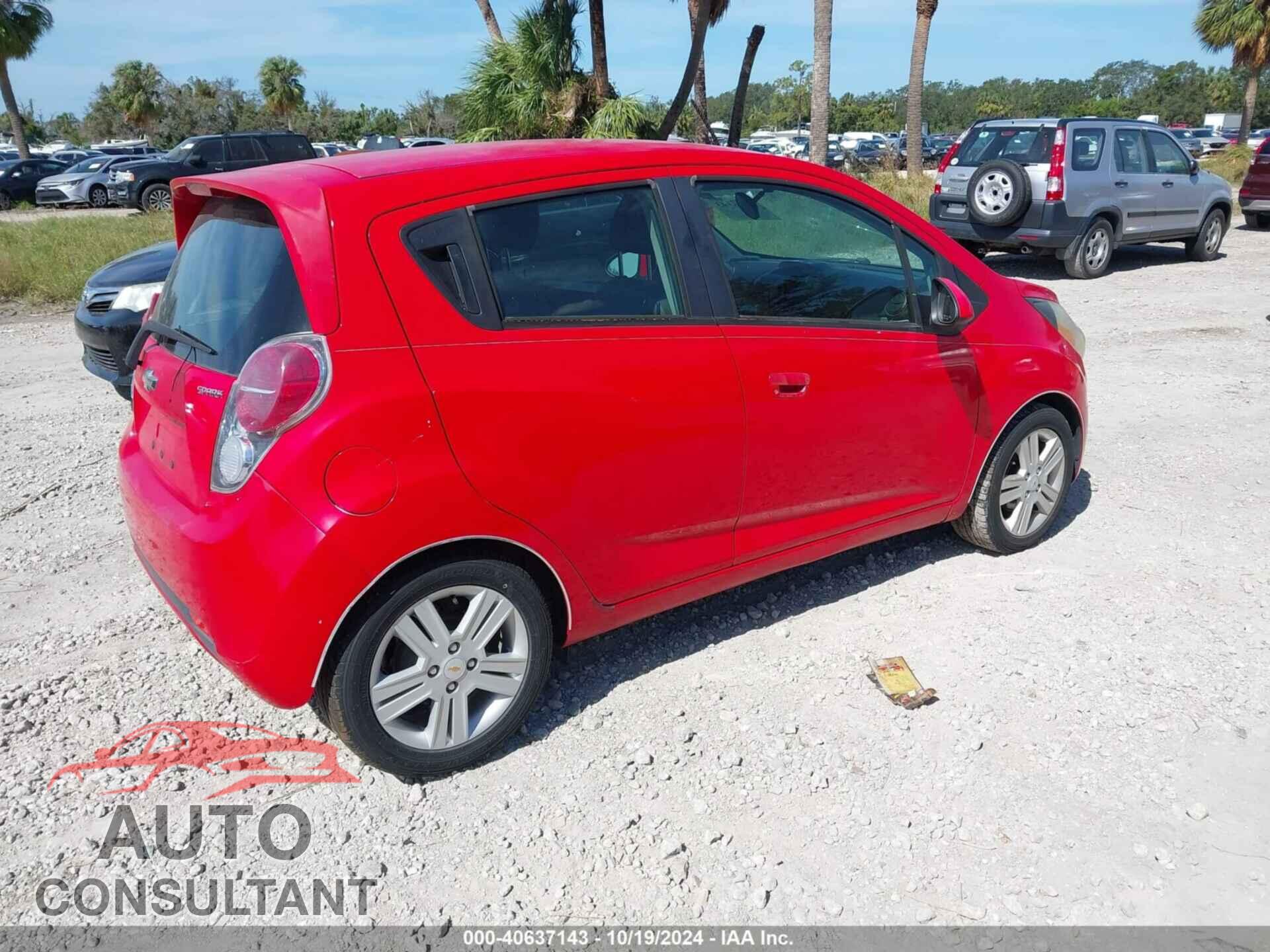 CHEVROLET SPARK 2014 - KL8CD6S97EC449531