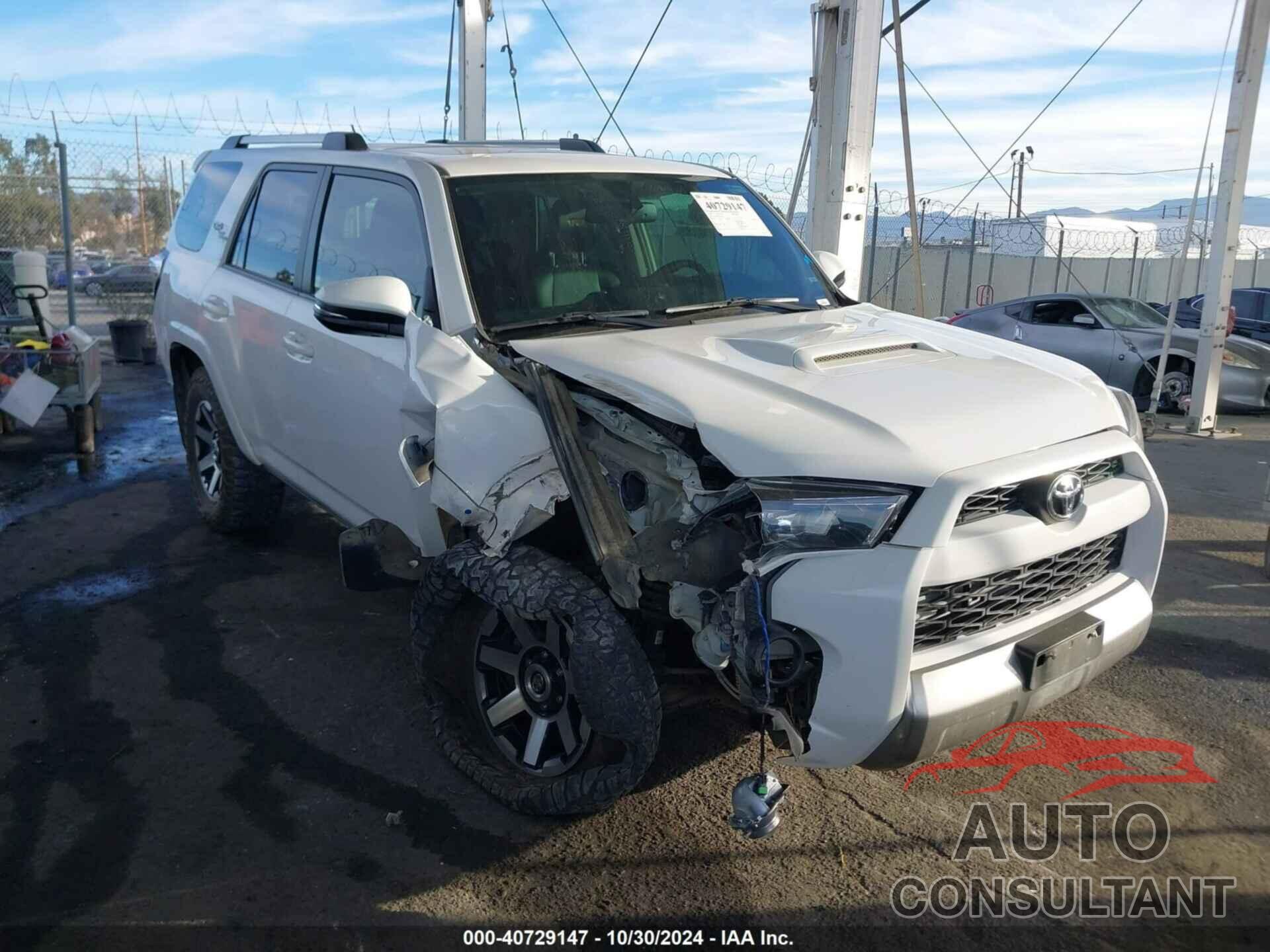 TOYOTA 4RUNNER 2018 - JTEBU5JR5J5510125