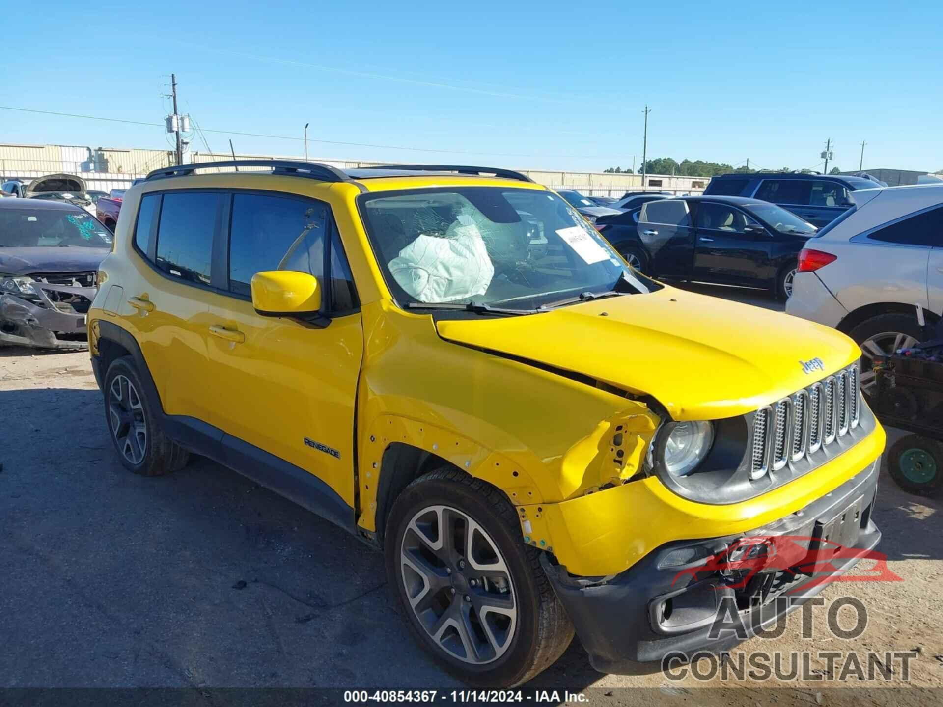 JEEP RENEGADE 2018 - ZACCJABB1JPH70945
