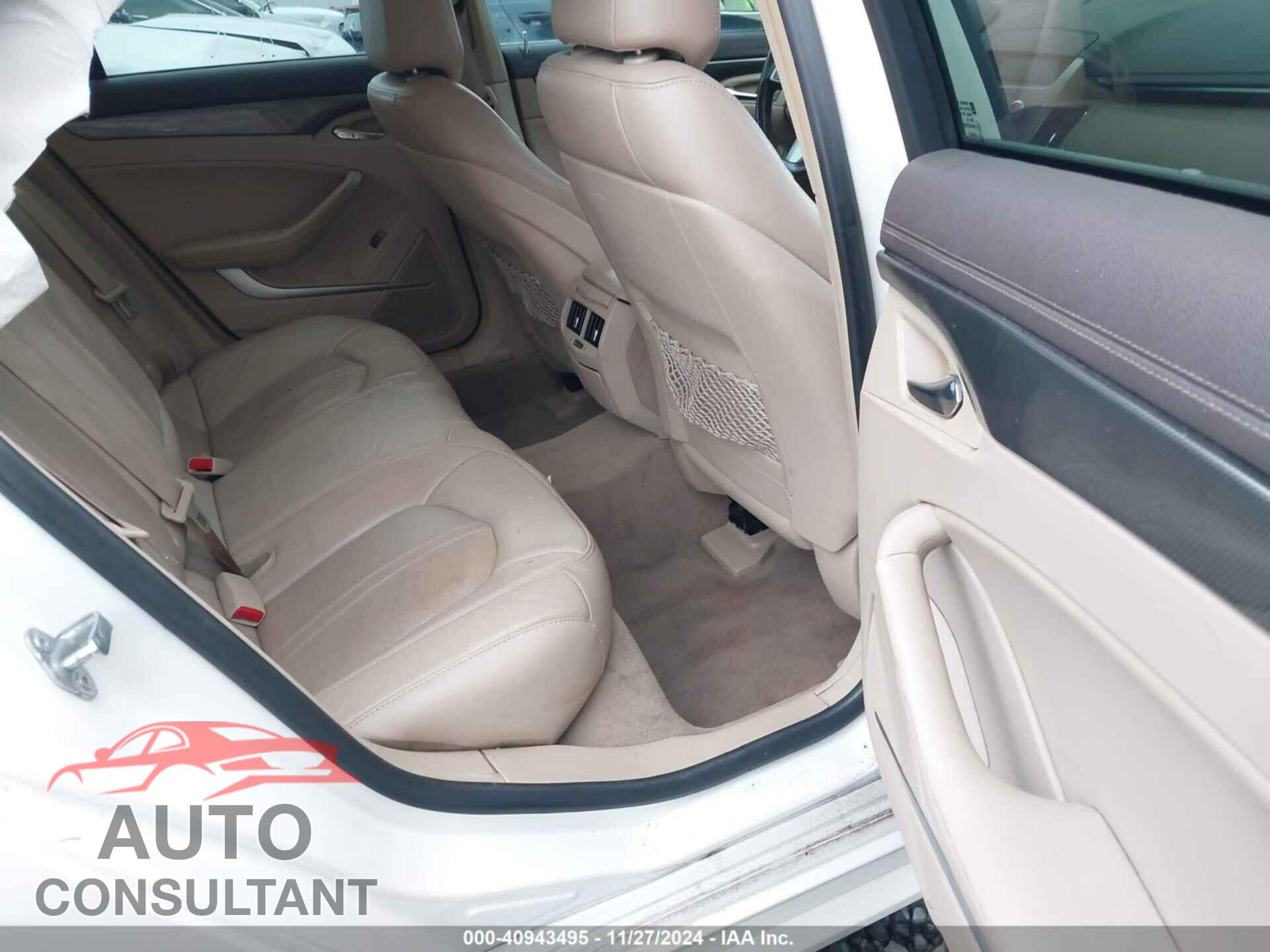 CADILLAC CTS 2012 - 1G6DL5E38C0131922