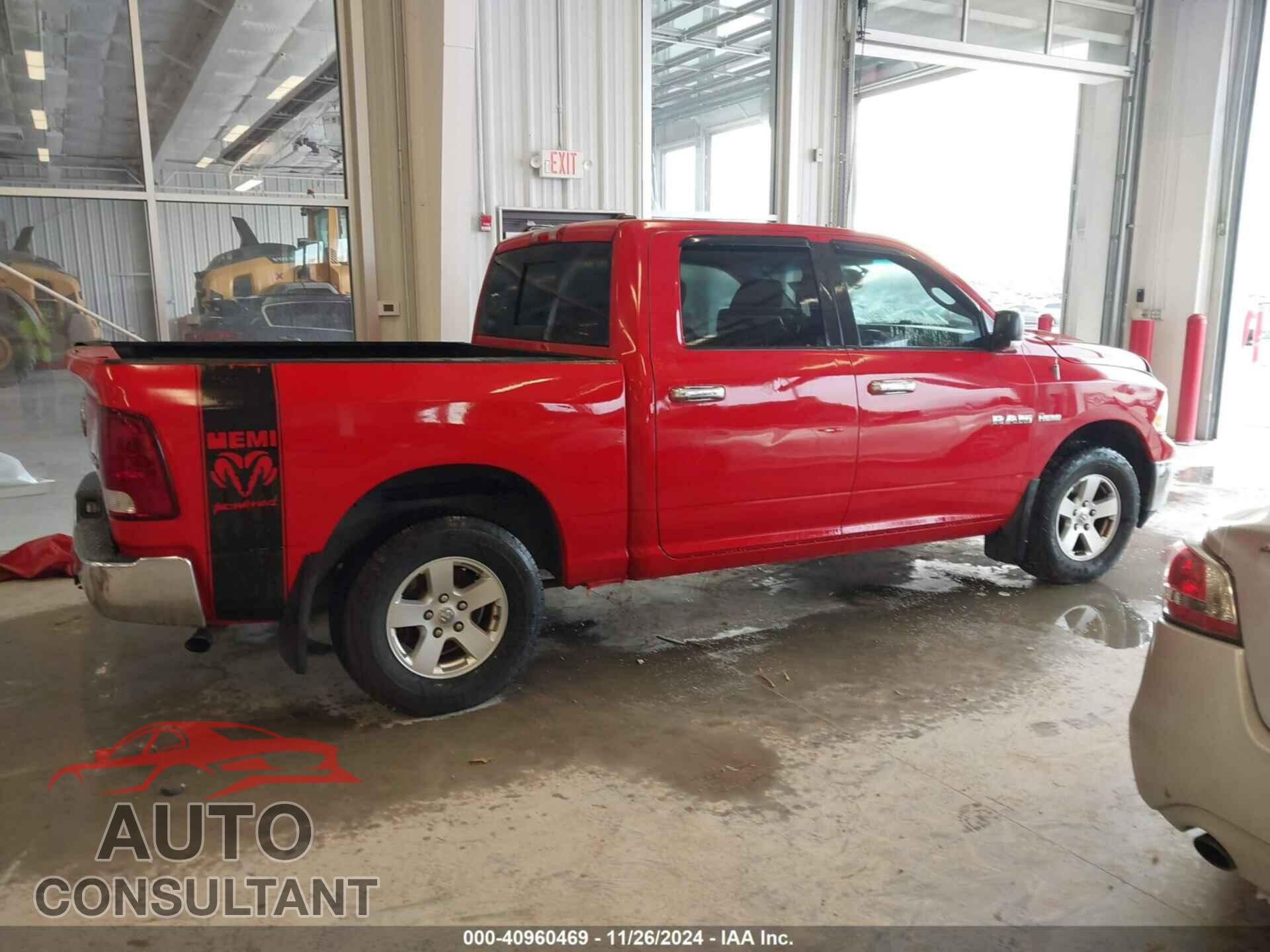 DODGE RAM 1500 2010 - 1D7RV1CT2AS137702