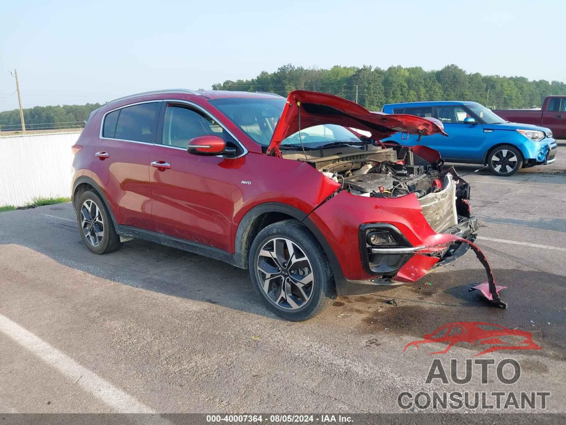 KIA SPORTAGE 2020 - KNDPNCAC1L7710000