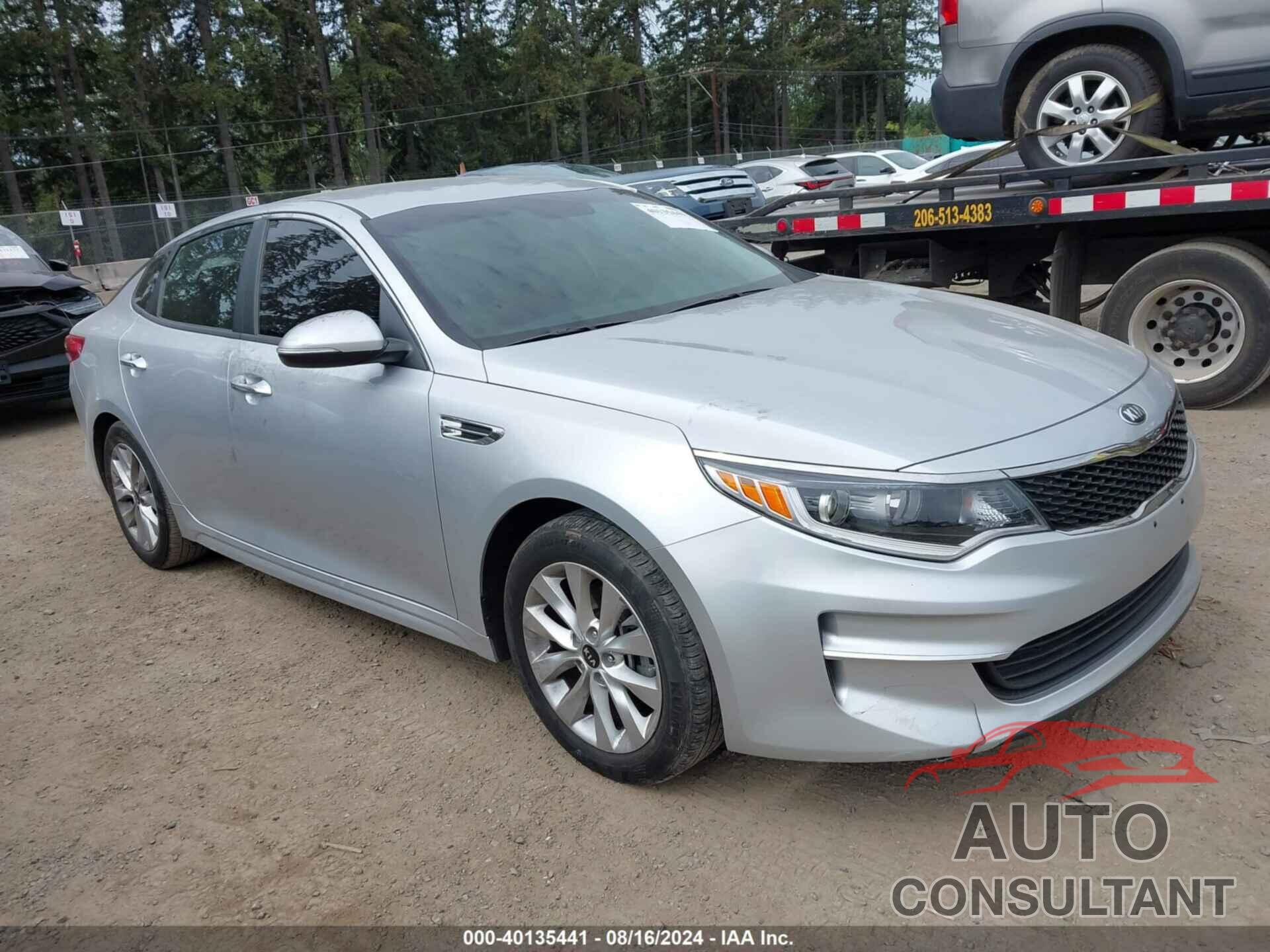 KIA OPTIMA 2018 - 5XXGT4L34JG267709