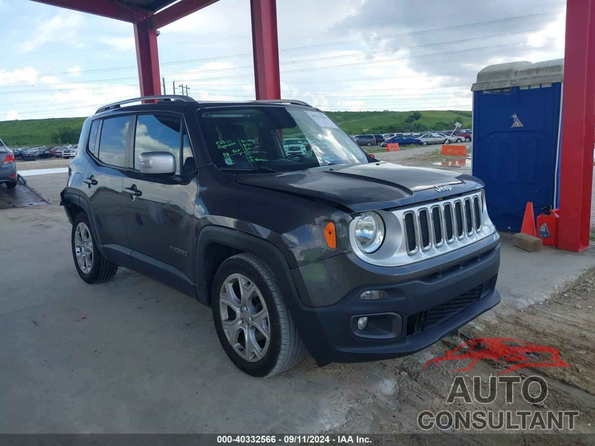 JEEP RENEGADE 2016 - ZACCJADT3GPD80038