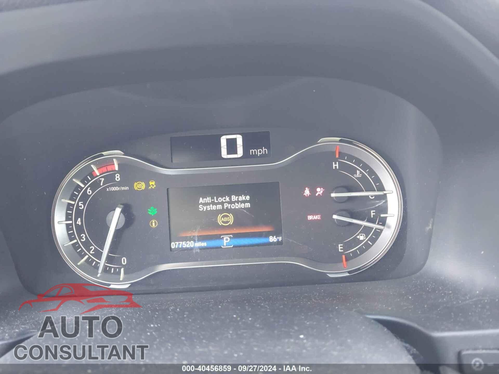 HONDA PILOT 2017 - 5FNYF6H53HB089905