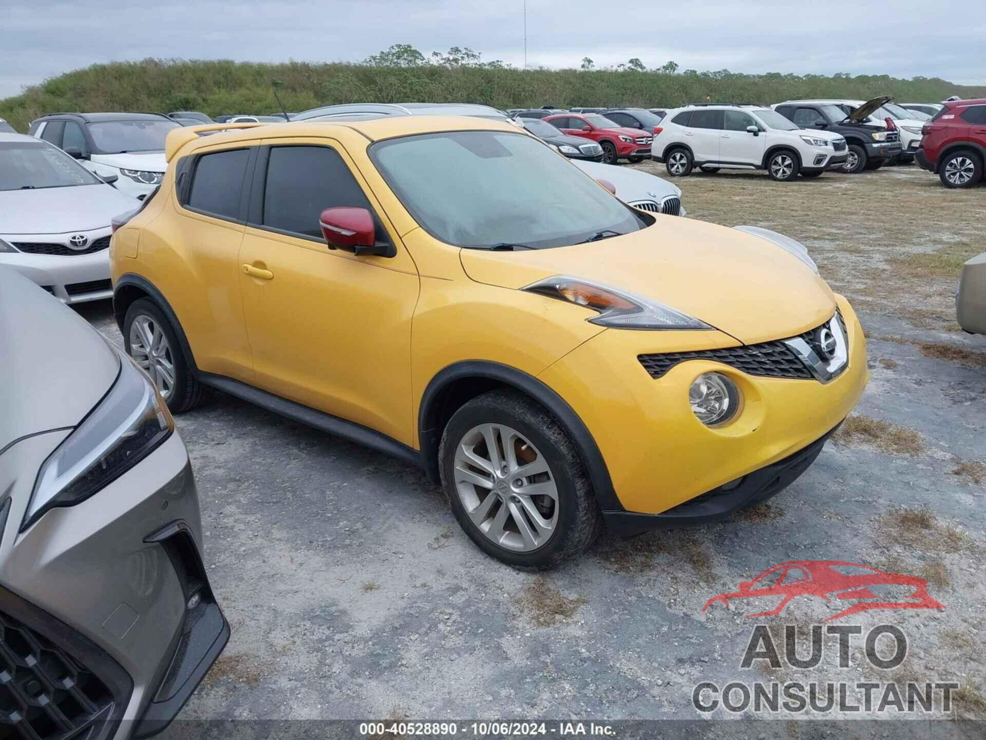 NISSAN JUKE 2015 - JN8AF5MR9FT506883