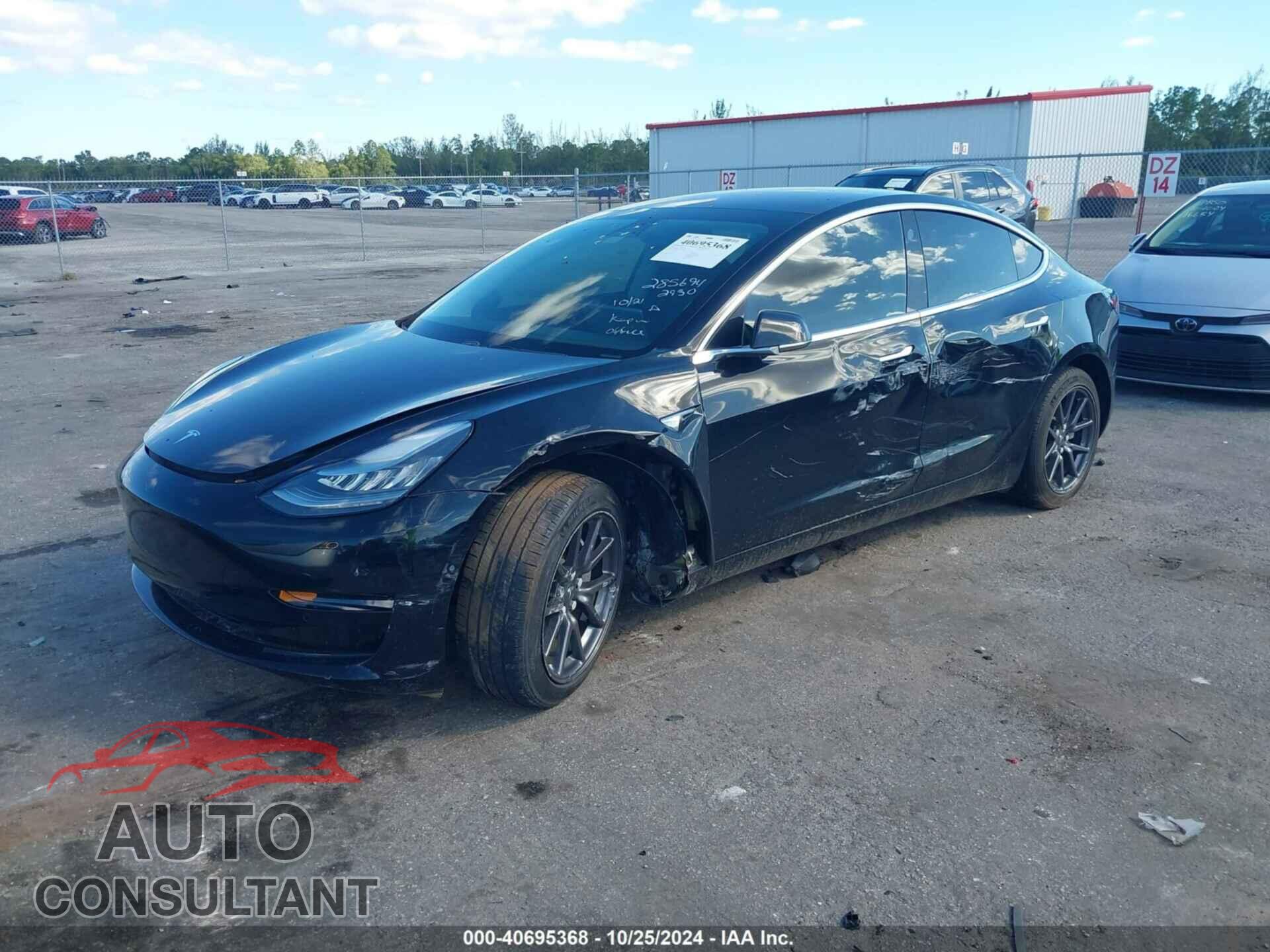 TESLA MODEL 3 2019 - 5YJ3E1EA1KF192930