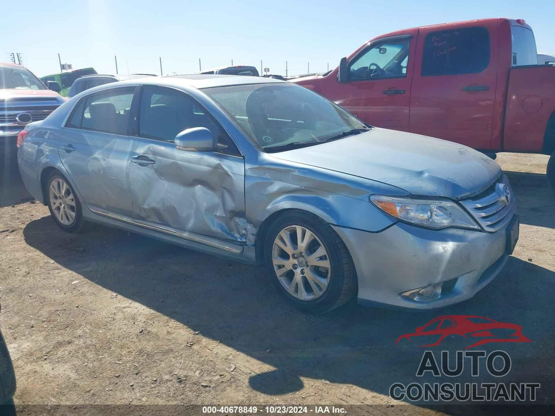 TOYOTA AVALON 2011 - 4T1BK3DBXBU380987