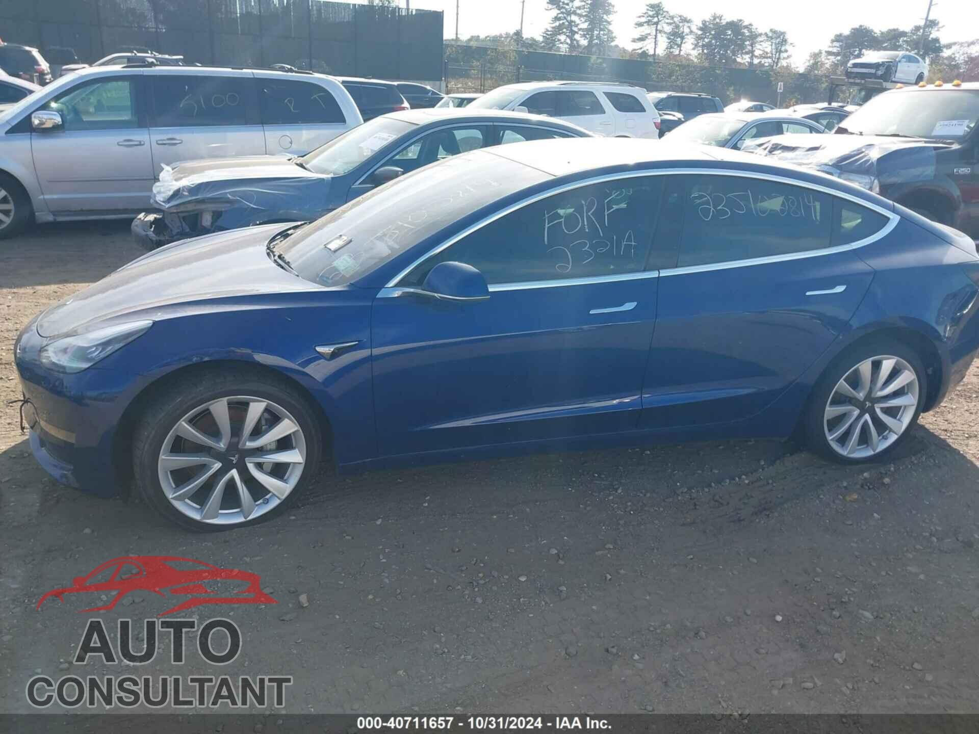 TESLA MODEL 3 2019 - 5YJ3E1EB0KF437046