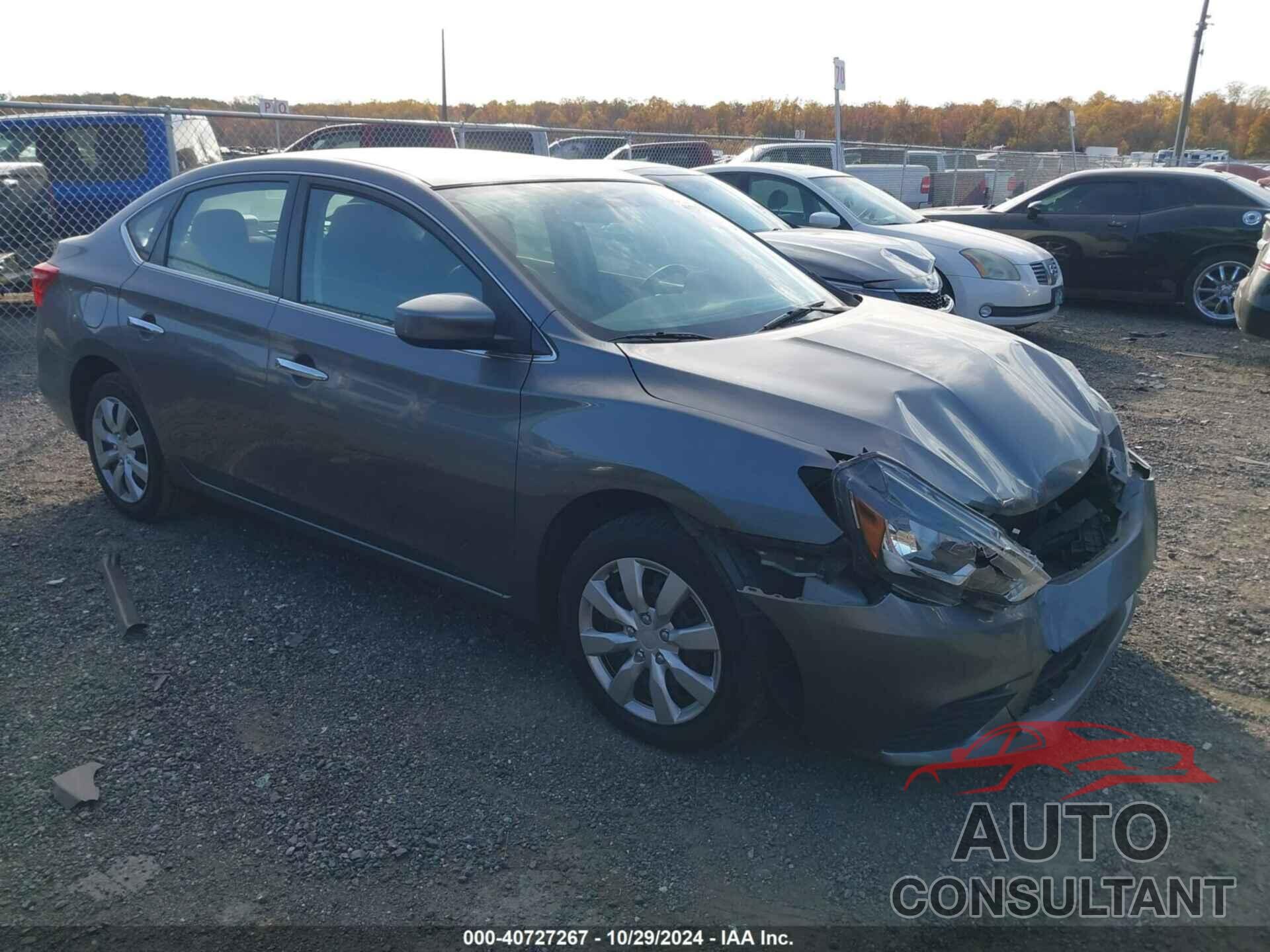 NISSAN SENTRA 2019 - 3N1AB7AP5KY376689