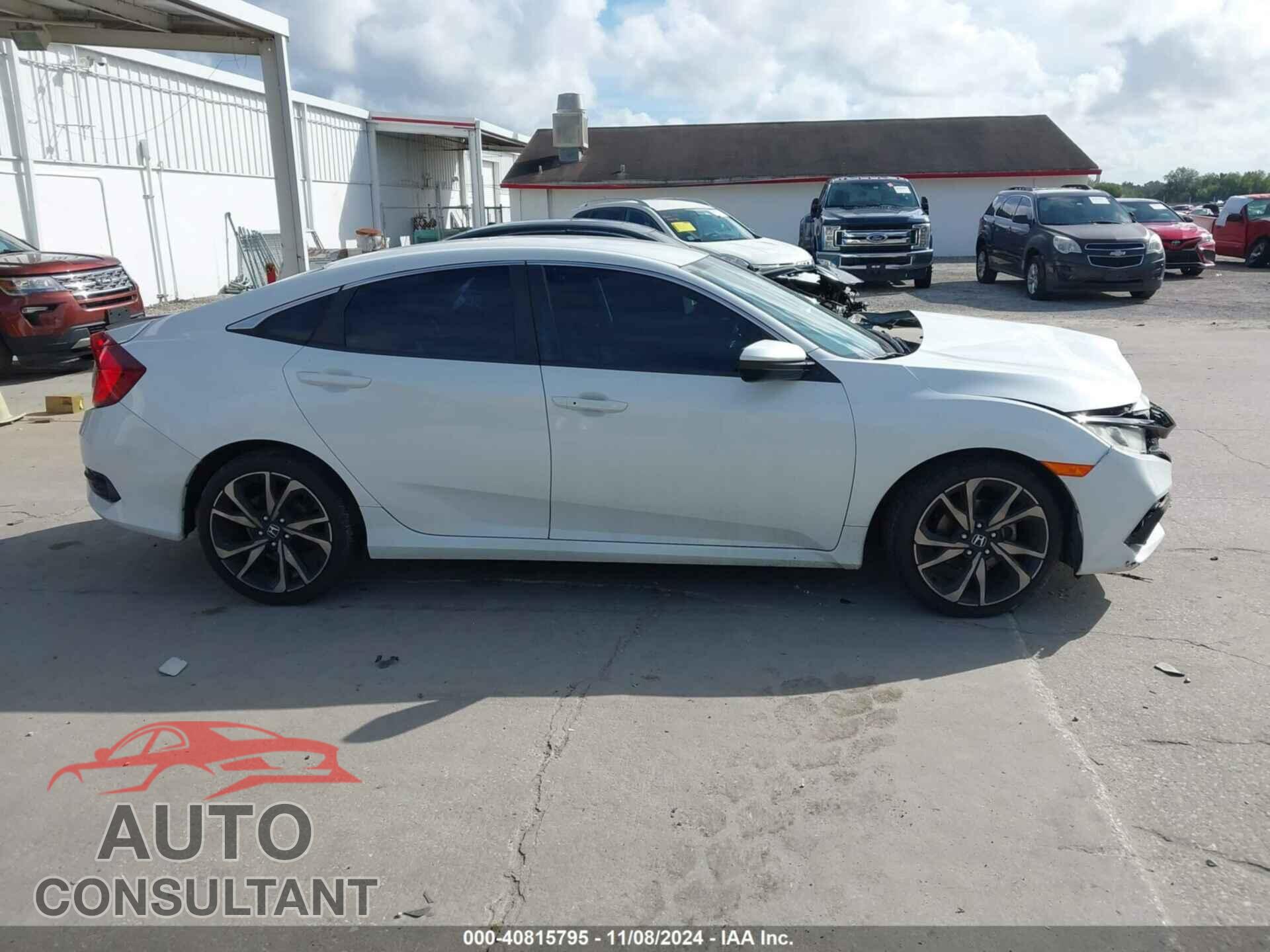 HONDA CIVIC 2019 - 2HGFC2F80KH582966