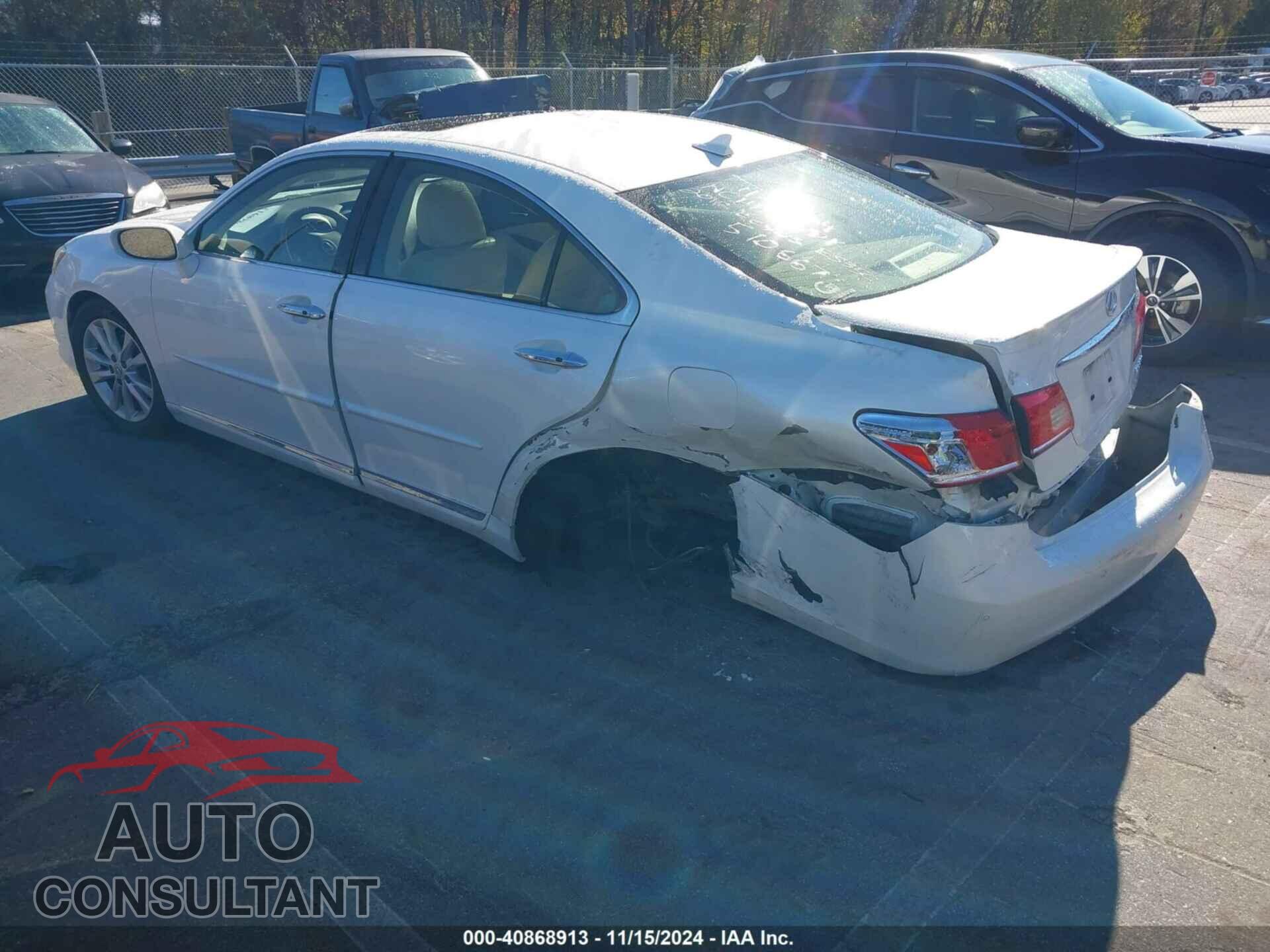 LEXUS ES 350 2012 - JTHBK1EGXC2510667