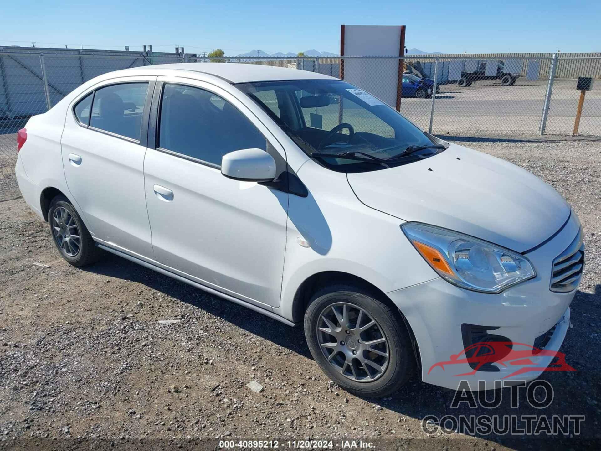 MITSUBISHI MIRAGE G4 2019 - ML32F3FJ2KHF02396