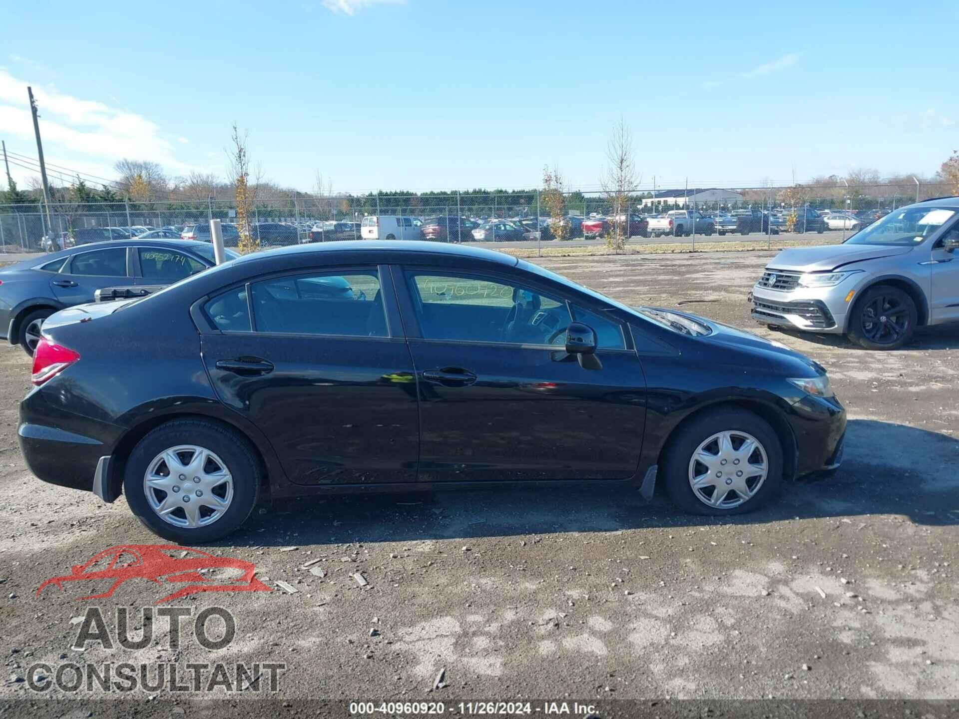 HONDA CIVIC 2013 - 2HGFB2F59DH555146