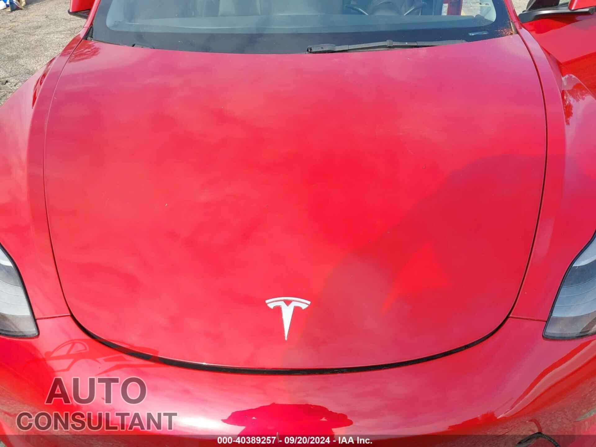 TESLA MODEL 3 2022 - 5YJ3E1EAXNF254636