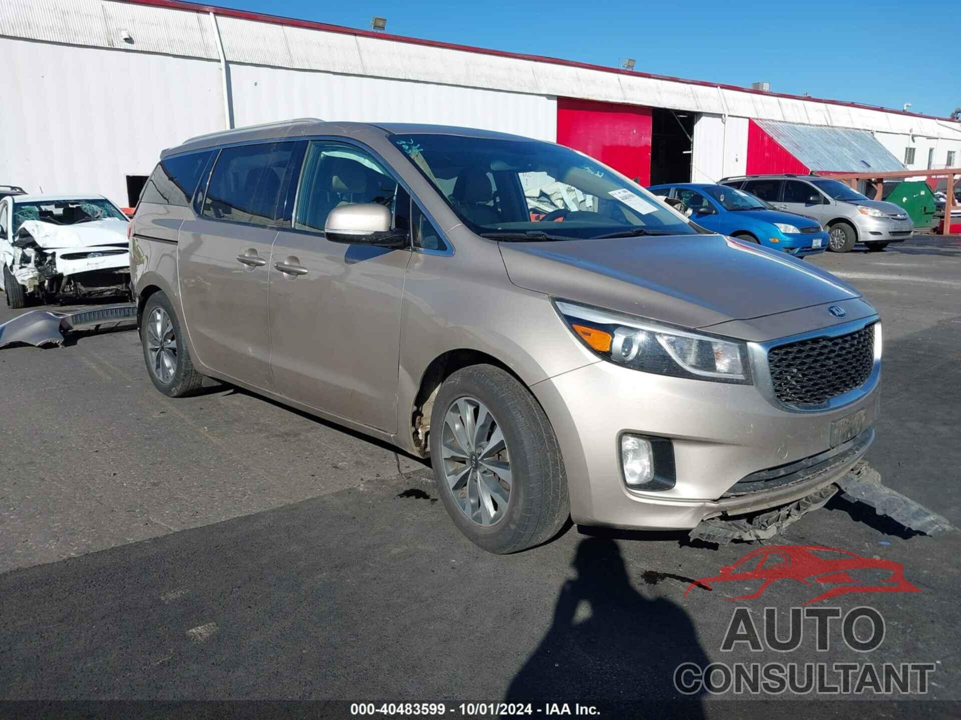 KIA SEDONA 2015 - KNDMC5C18F6036258